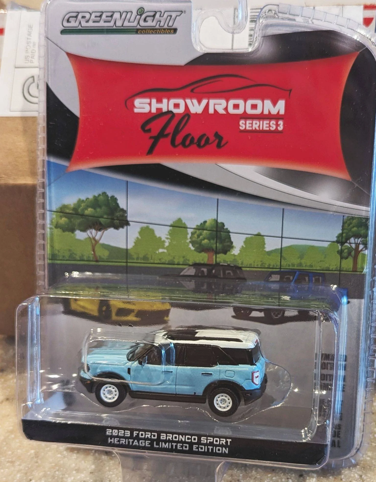 Ford Bronco Sport Seen my first Bronco Sport Heritage - in Robin's Egg Blue PXL_20230731_184934903~2