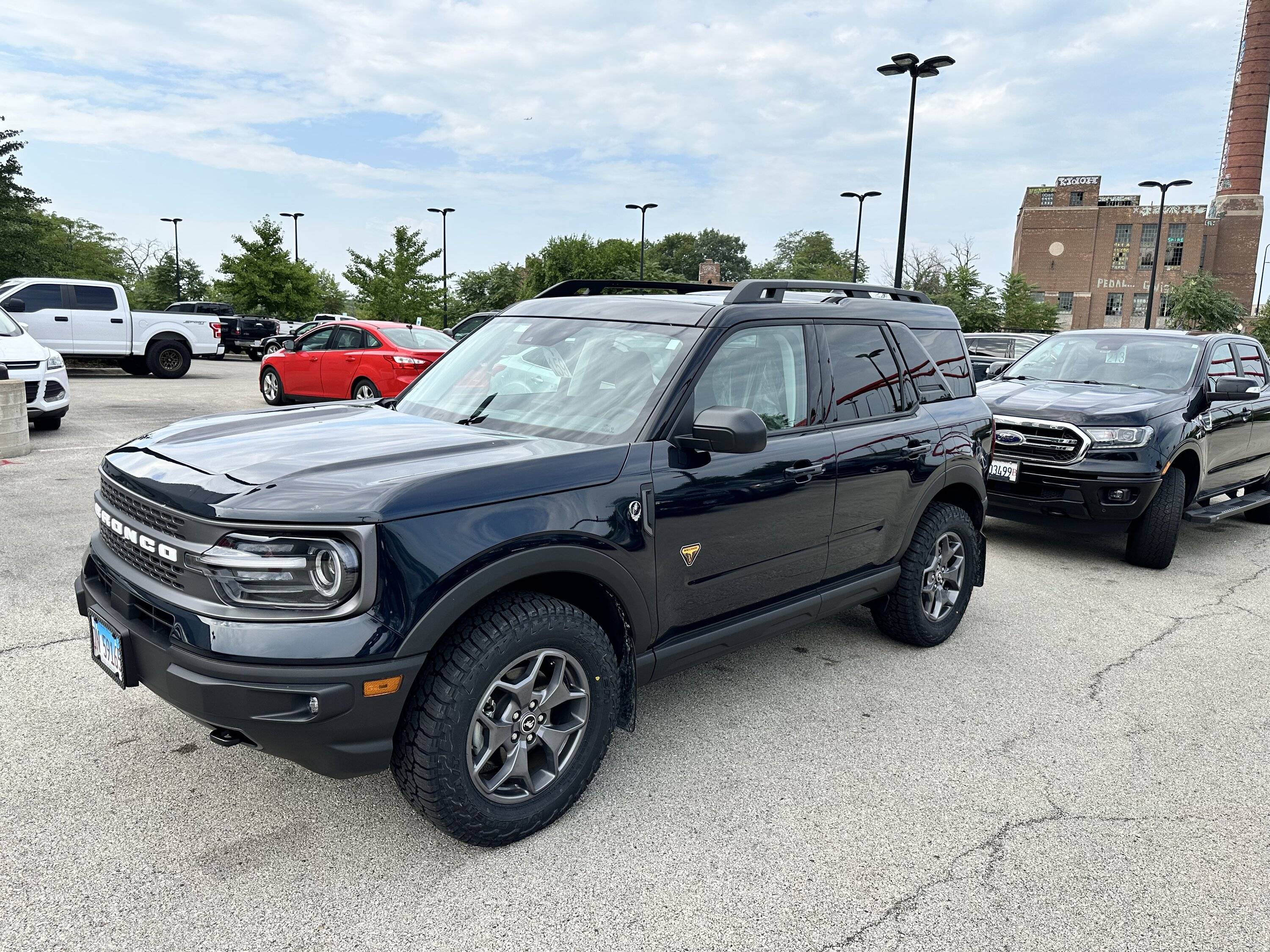 Ford Bronco Sport Installed Falken Wildpeak 245/65/17s on the Badlands today -- no rub and ride great IMG_5338