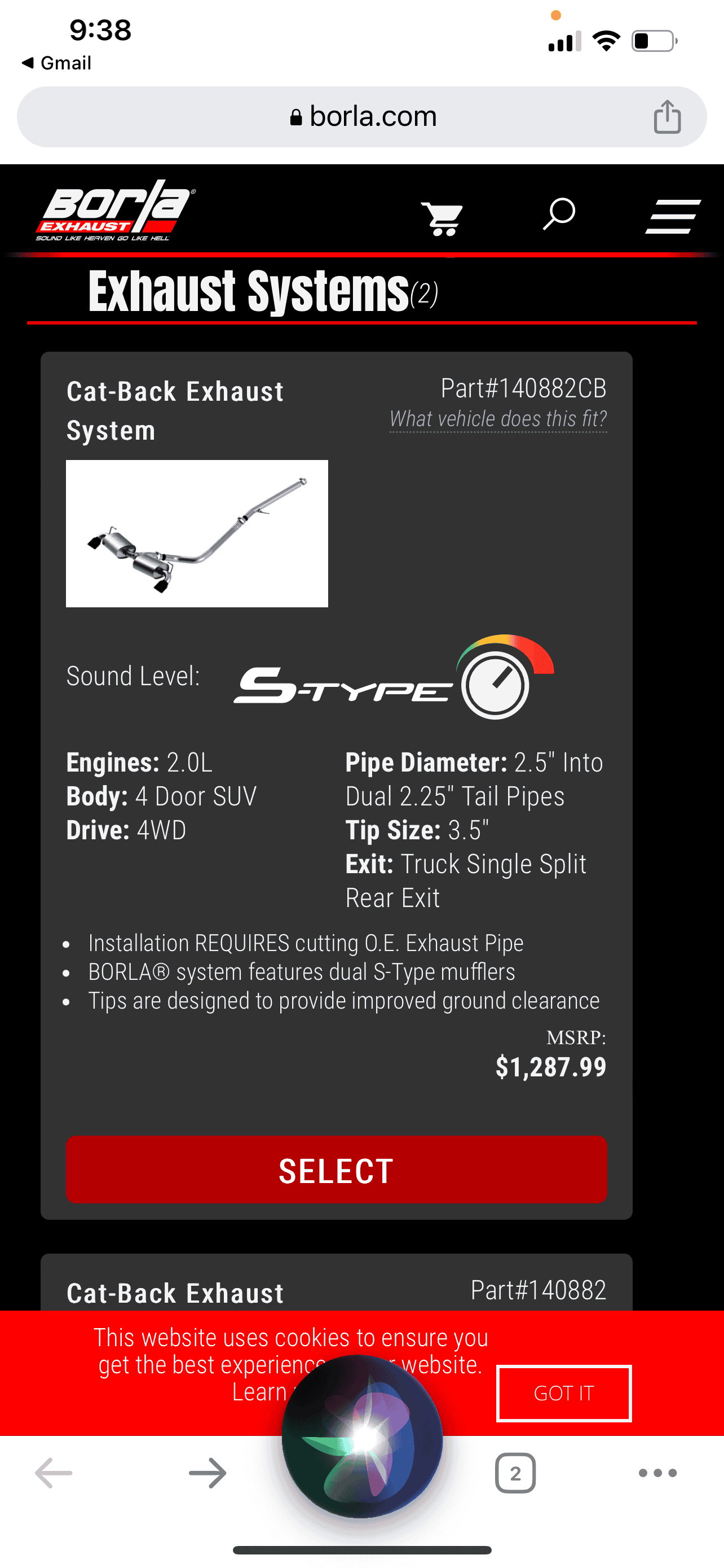 Ford Bronco Sport FORD BRONCO SPORT 2.0L SPORT EXHAUST DEBUTS IN CATALOG IMG_0363