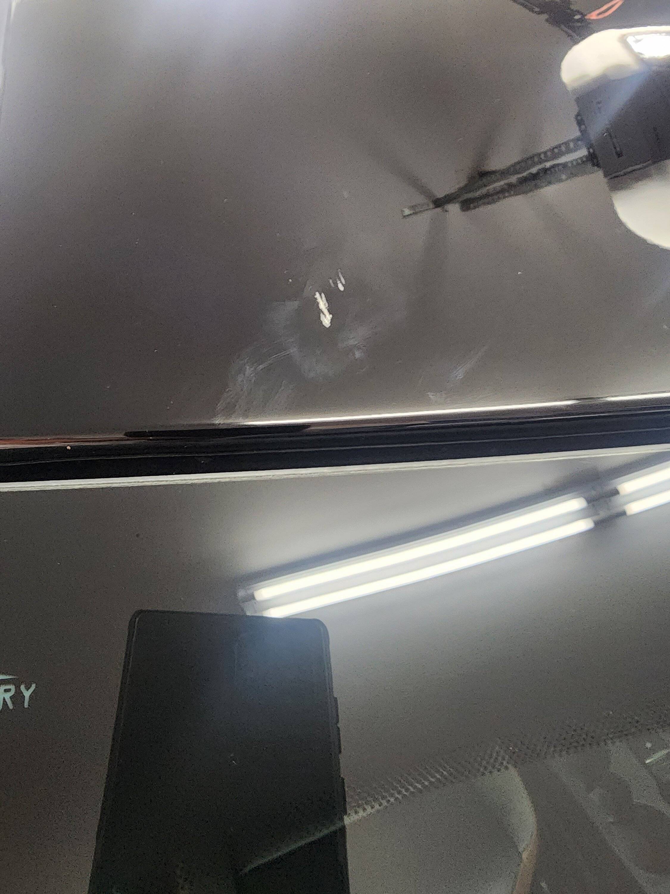 Ford Bronco Sport Got my first ding this morning. F$%^&**&! 20230812_114932