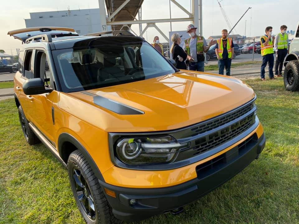 Ford Bronco Sport First Edition Bronco Sport Shown in Cyber Orange Cyber Orange Bronco Sport First Edition 7