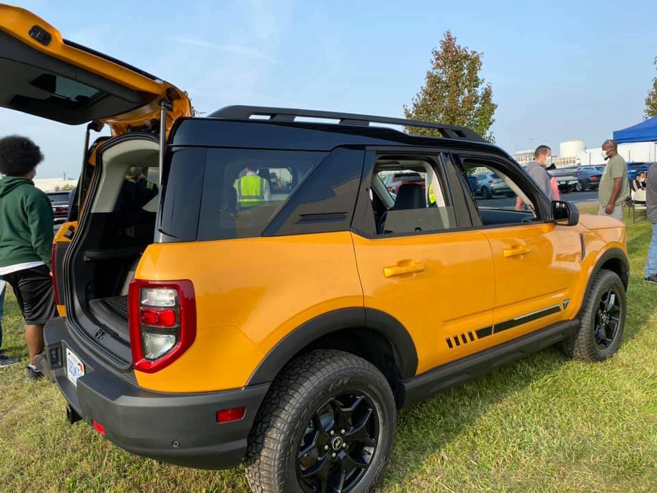 Ford Bronco Sport First Edition Bronco Sport Shown in Cyber Orange Cyber Orange Bronco Sport First Edition 4