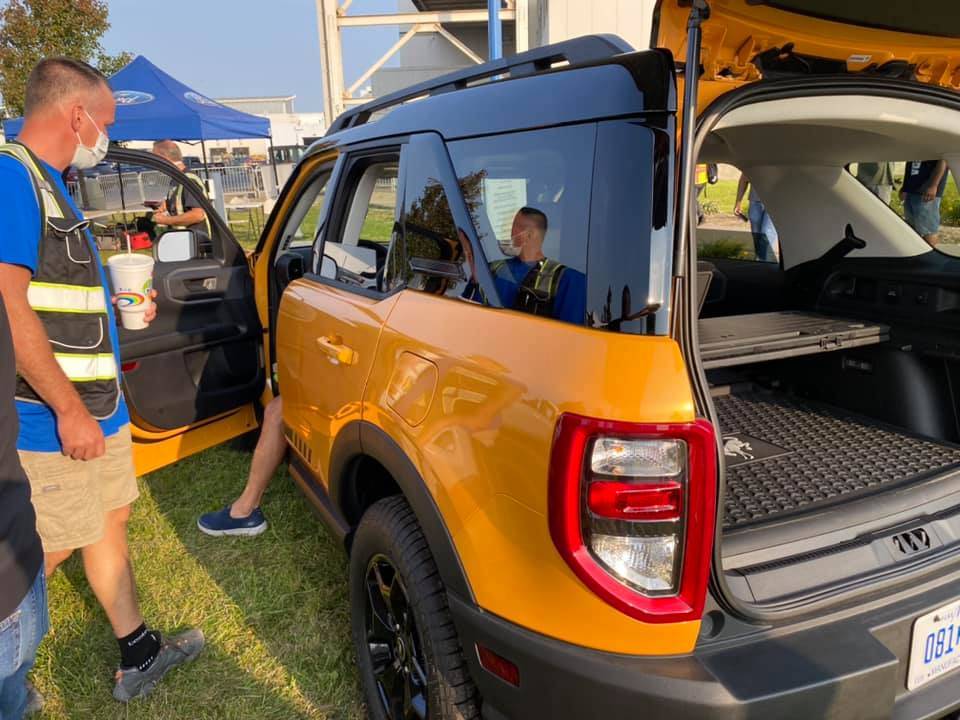 Ford Bronco Sport First Edition Bronco Sport Shown in Cyber Orange Cyber Orange Bronco Sport First Edition 3