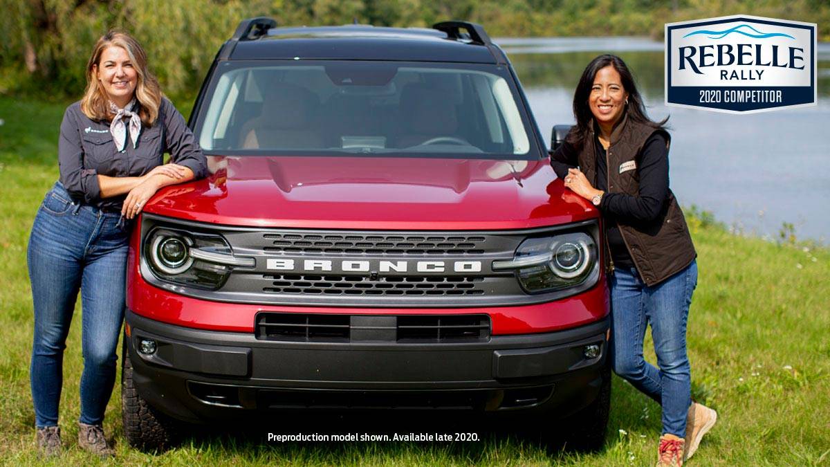 Ford Bronco Sport Three Bronco Sports will compete in Rebelle Rally, the off-road navigation rally raid race Ford Bronco Sport Relle Rally