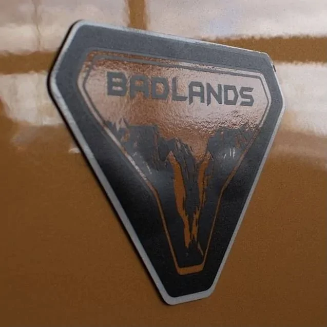 Ford Bronco Sport Bronco Sport trim badges are reflective 965E2AD3-7E6B-48D0-A308-FEE92207A945