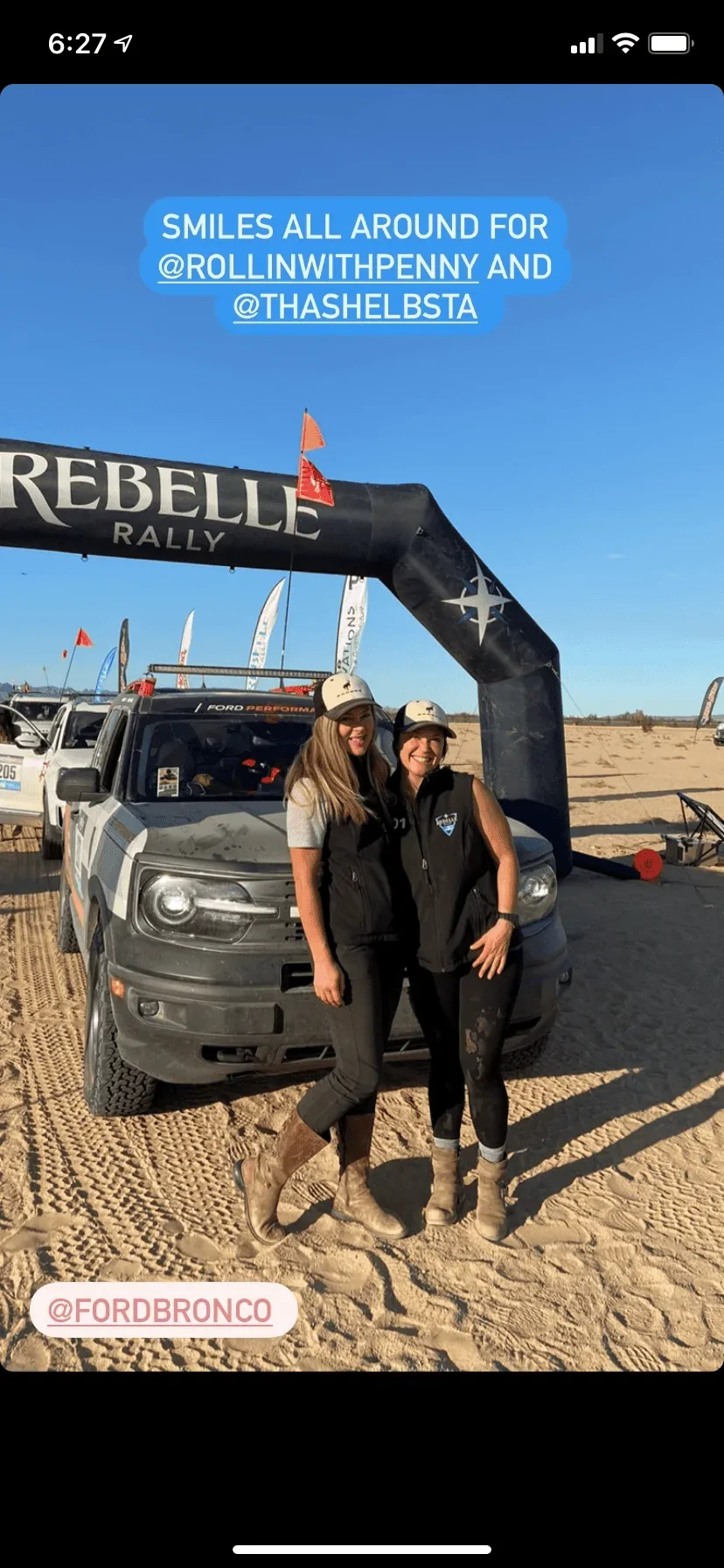 Ford Bronco Sport Three Bronco Sports will compete in Rebelle Rally, the off-road navigation rally raid race 6A4F4443-C645-4050-A096-03B57E0D6F78