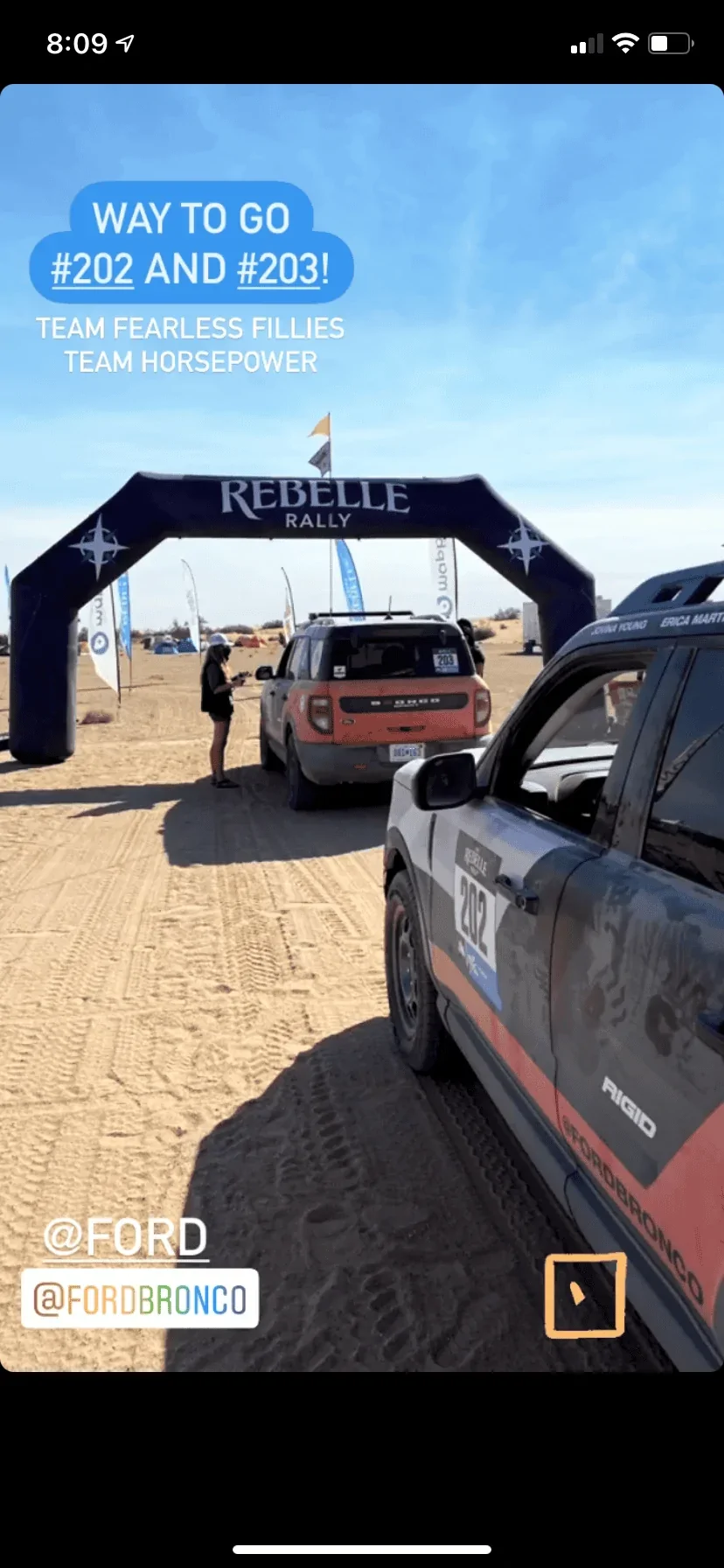 Ford Bronco Sport Three Bronco Sports will compete in Rebelle Rally, the off-road navigation rally raid race A65B05CA-1C20-4F92-9E0D-6AD8BDF2B176