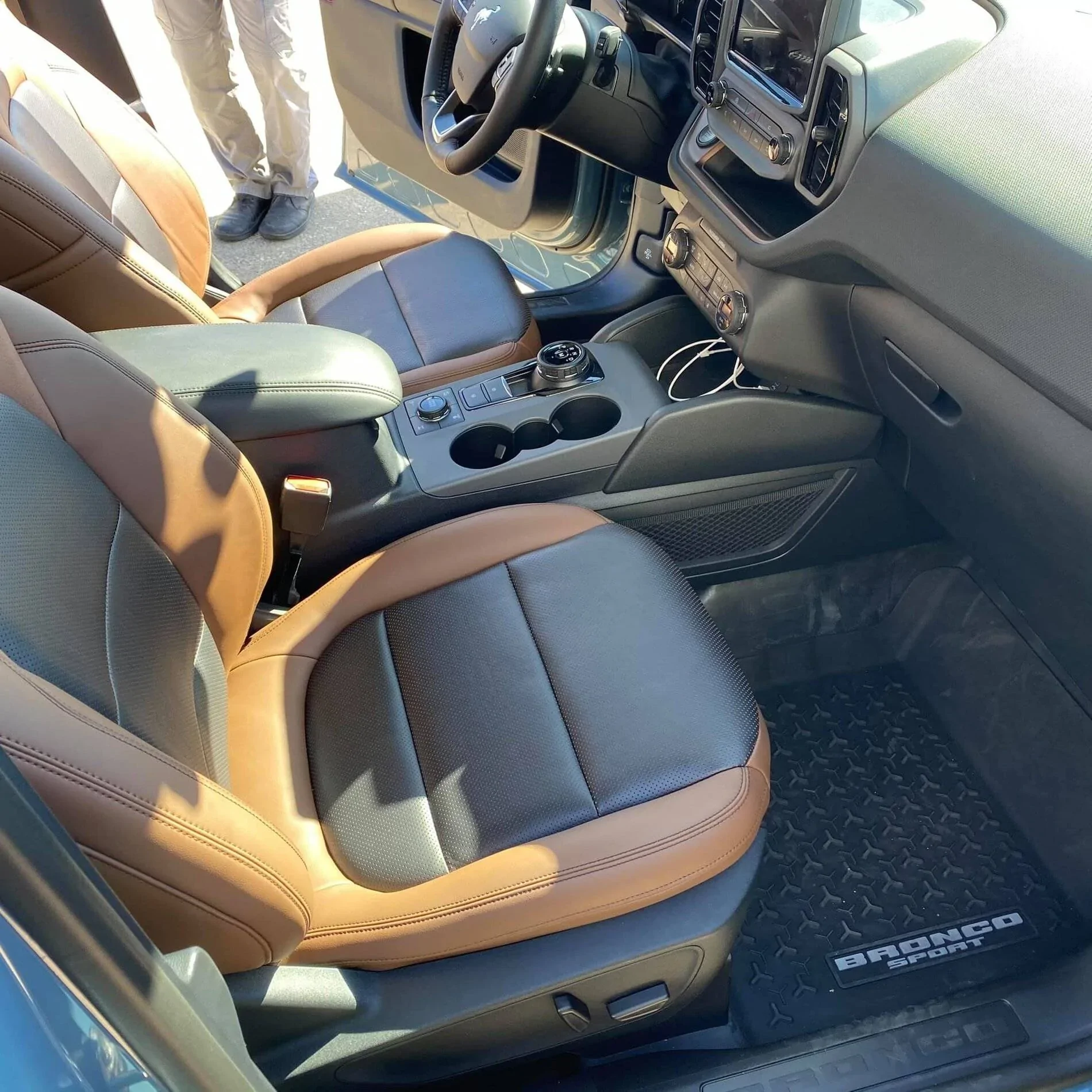 Ford Bronco Sport Bronco Sport Badlands closeup photos inside and out Area 51 Badlands Bronco Sport Interior 1