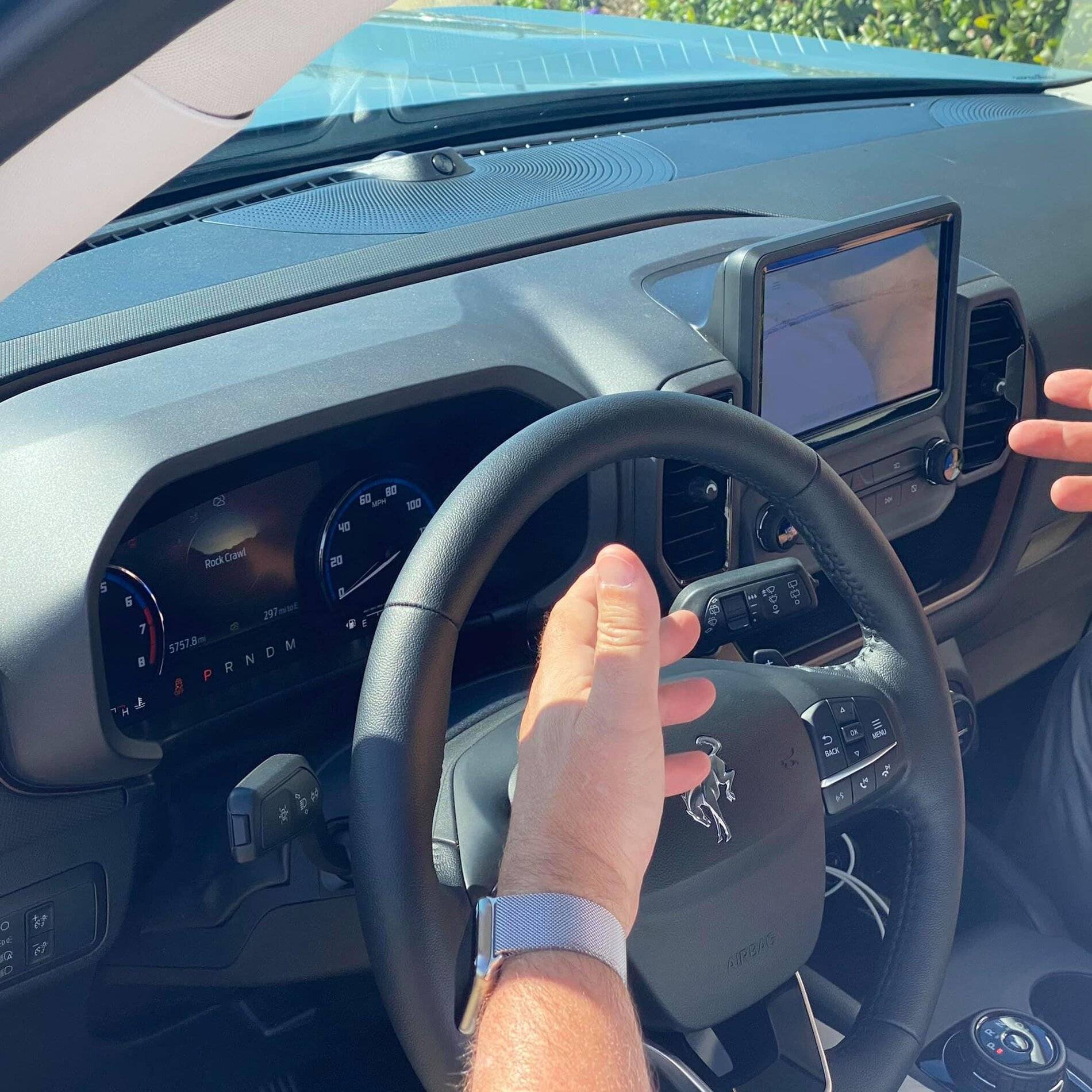 Ford Bronco Sport Bronco Sport Badlands closeup photos inside and out Area 51 Badlands Bronco Sport Interior 9