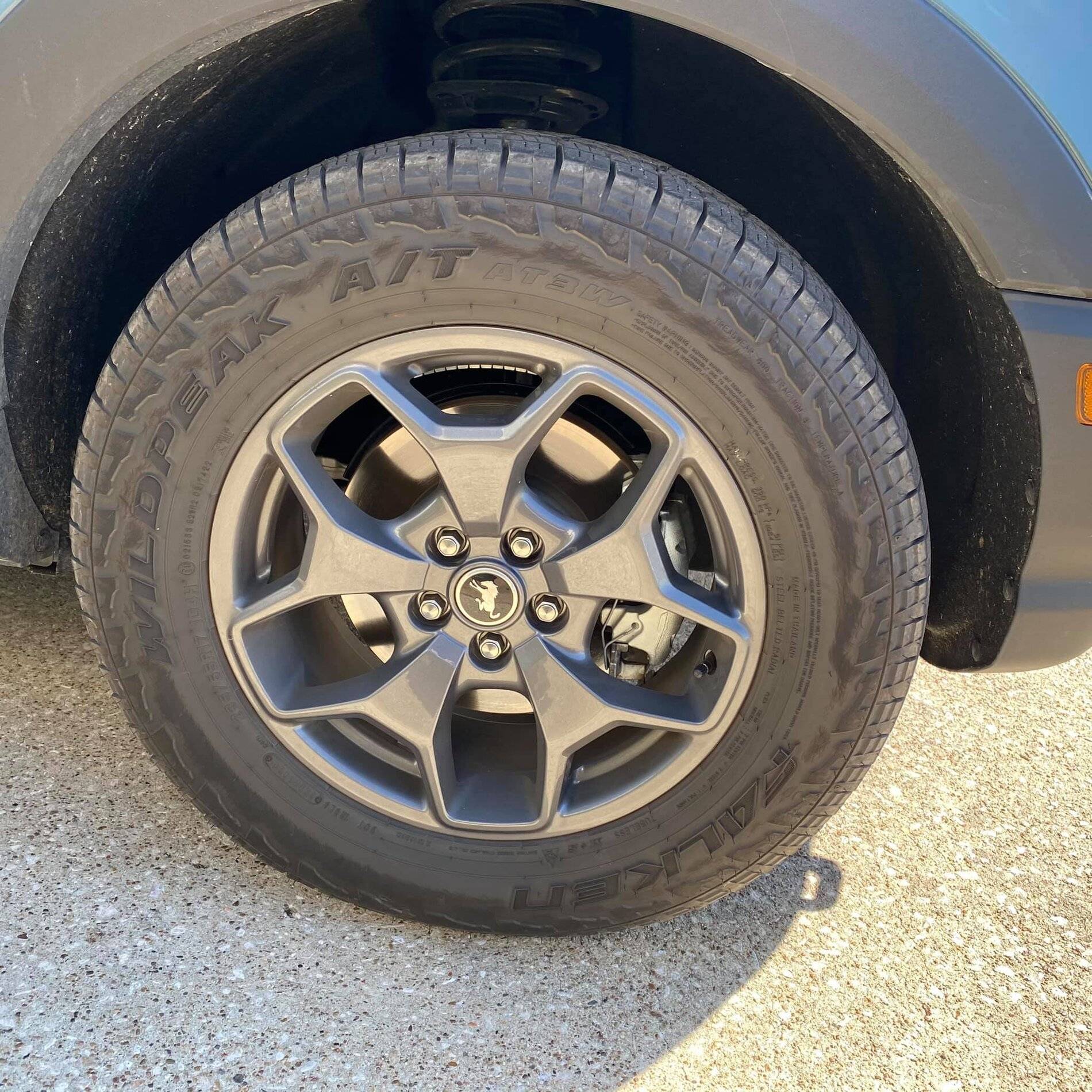 Ford Bronco Sport Bronco Sport Badlands closeup photos inside and out Area 51 Badlands Bronco Sport 3