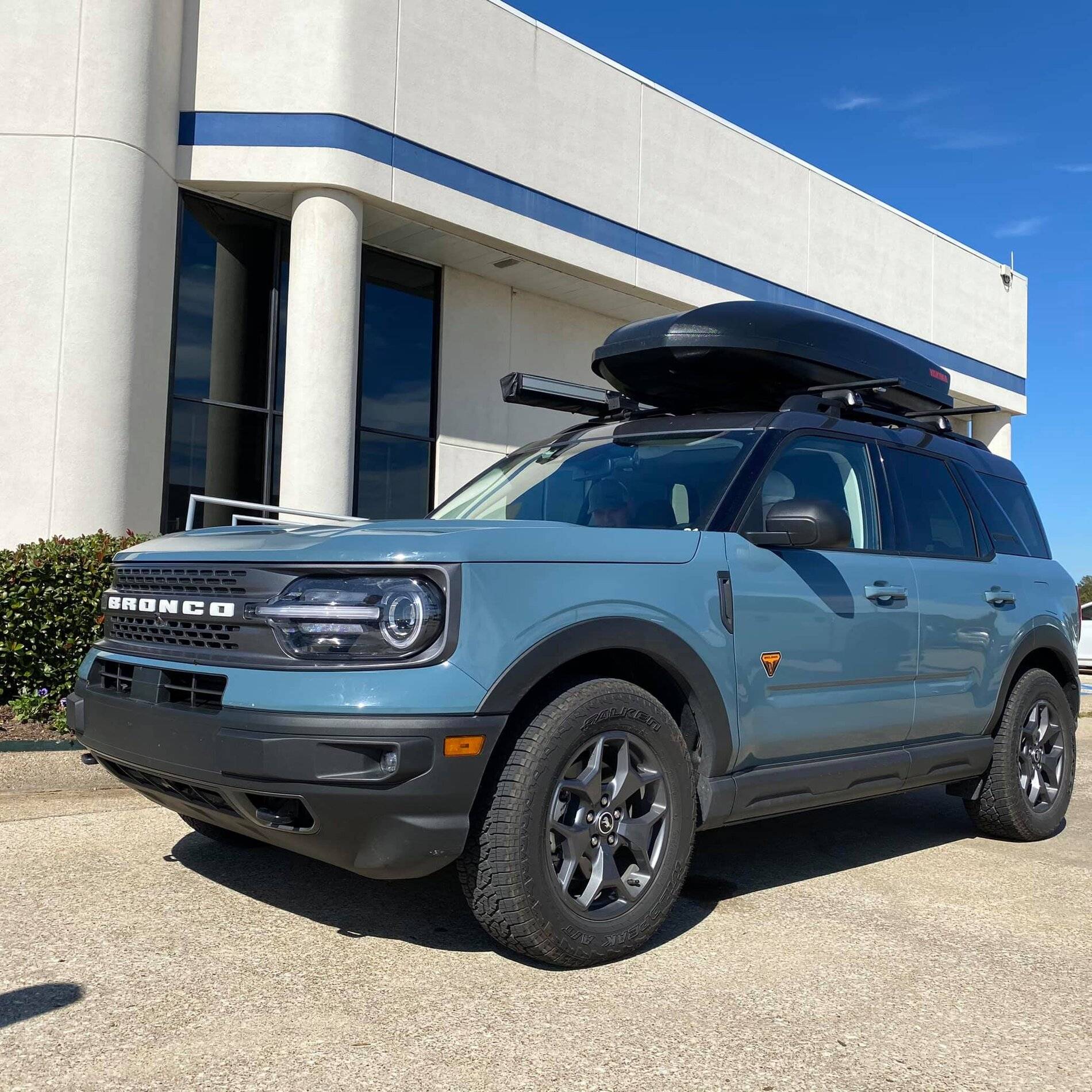 Ford Bronco Sport Bronco Sport Badlands closeup photos inside and out Area 51 Badlands Bronco Sport 15