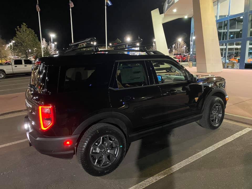 Ford Bronco Sport OFFICIAL KODIAK BROWN Bronco Sport Thread Bronco Sport Kodiak Brown at night dark 3