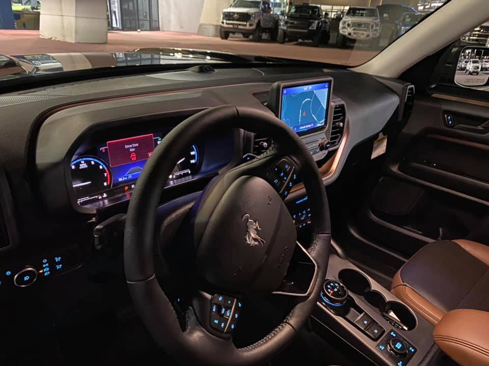 Ford Bronco Sport OFFICIAL KODIAK BROWN Bronco Sport Thread Bronco Sport Kodiak Brown at night dark 4