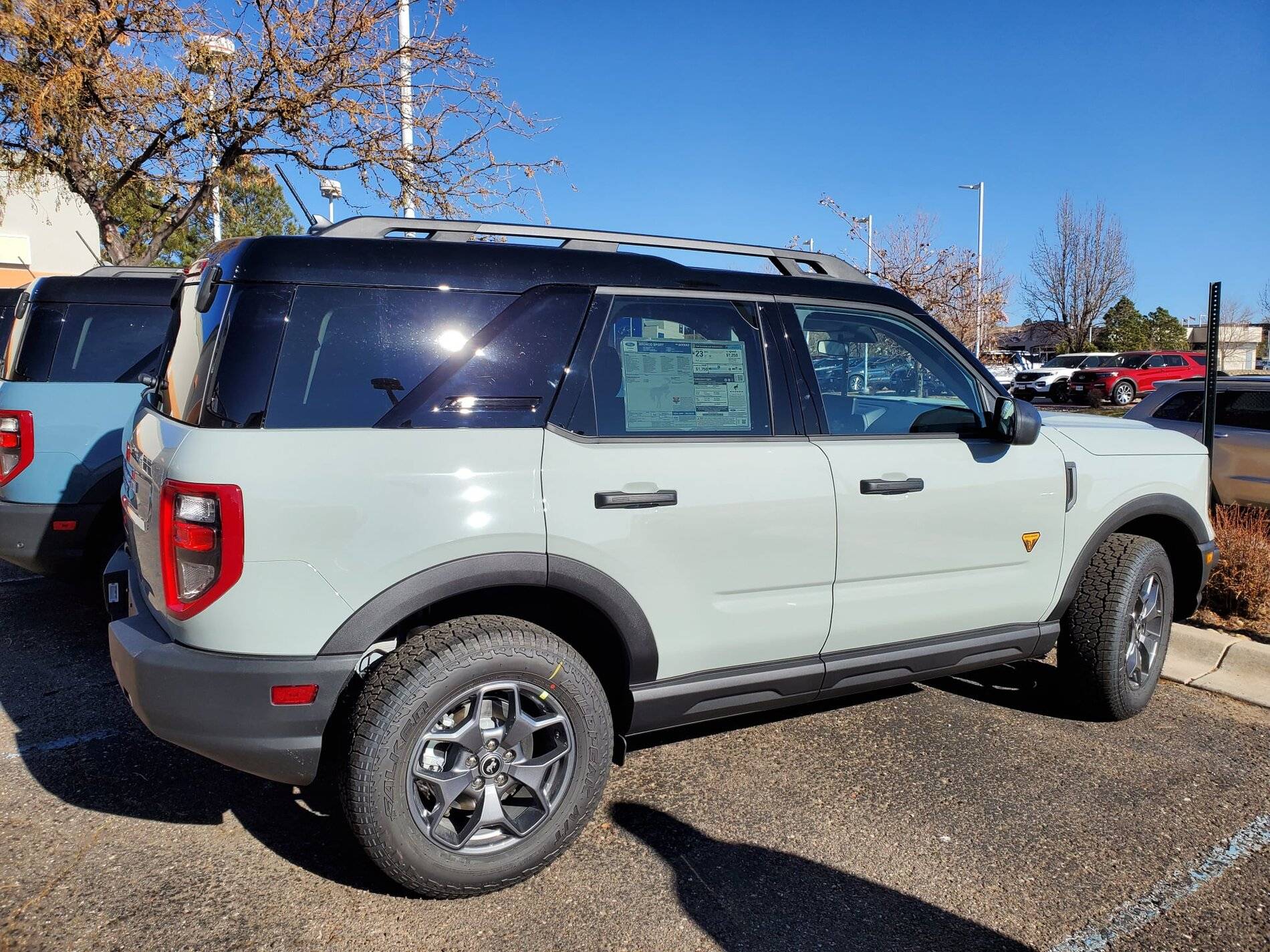 Ford Bronco Sport Area 51 vs Cactus Gray Bronco Sport side-by-side comparison 129897660_10224792992400848_8248390673126052343_o