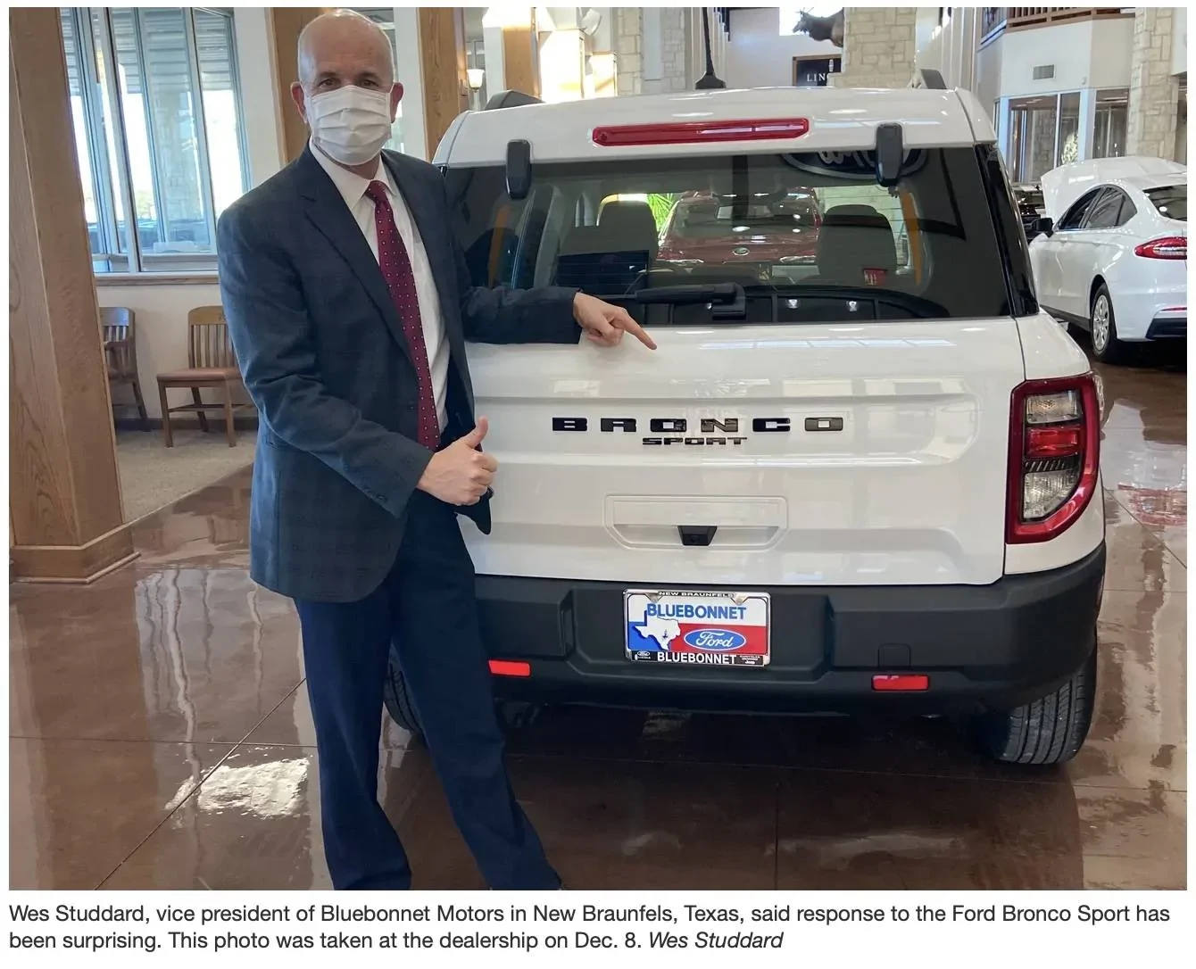 Ford Bronco Sport Article: 2021 Ford Bronco Sport buyers see unexpected stardom; 'I just had no idea' Screen Shot 2020-12-14 at 9.10.43 AM