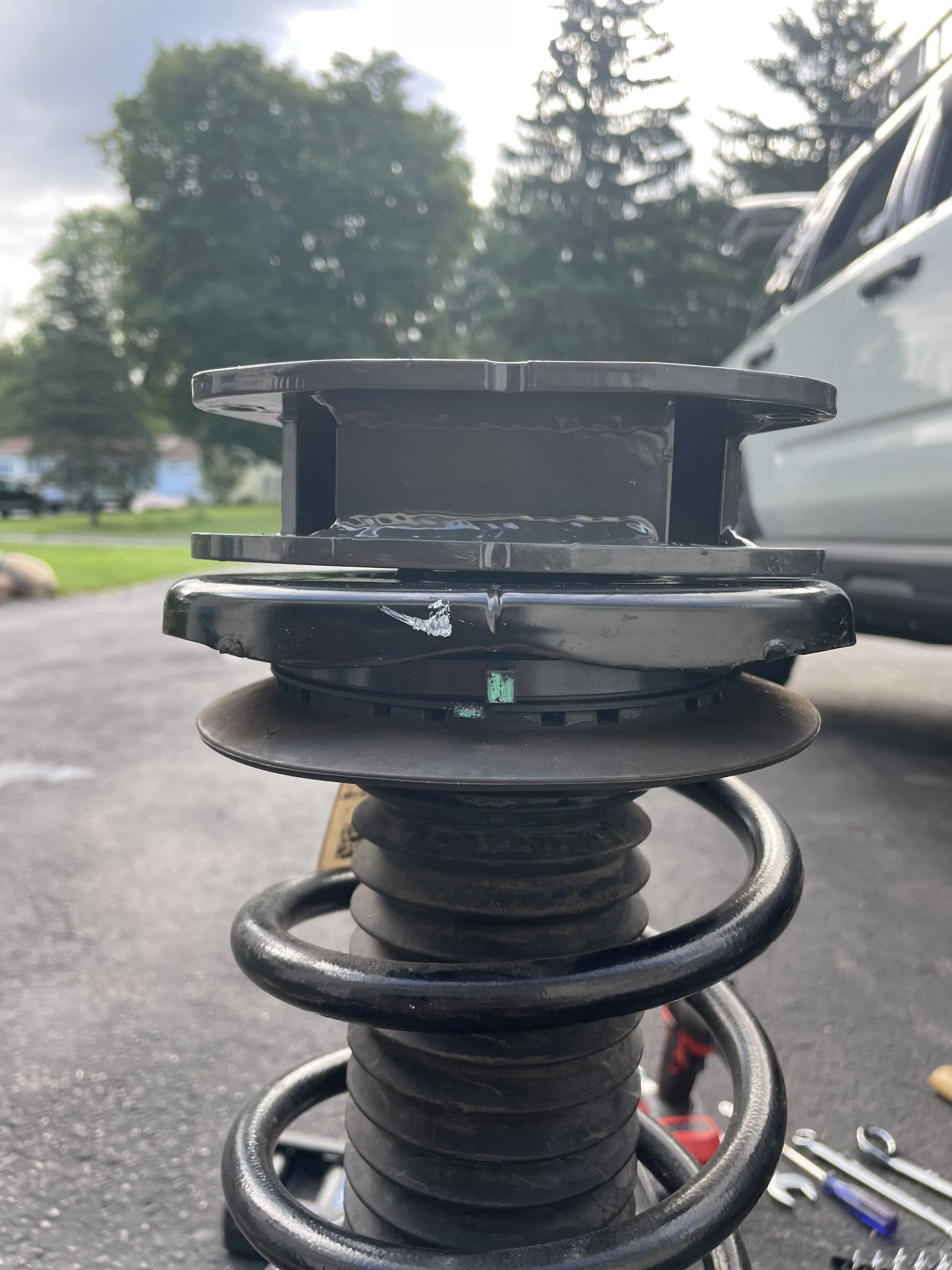 Ford Bronco Sport Potential fix to aftermarket leveling kits clunking! CE934870-1FEE-4F48-88F1-F93F593E8B9A