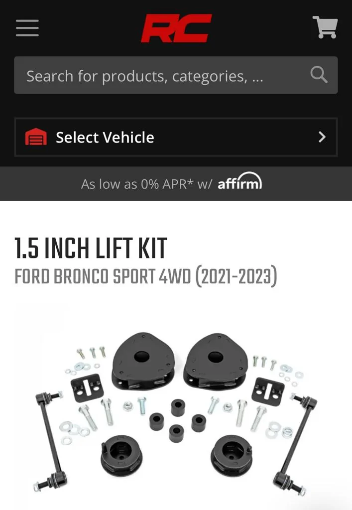 Ford Bronco Sport Lift or not to lift, that is the question…and tires 6e68c9e9-31a2-48ad-b2fc-9604c8373967