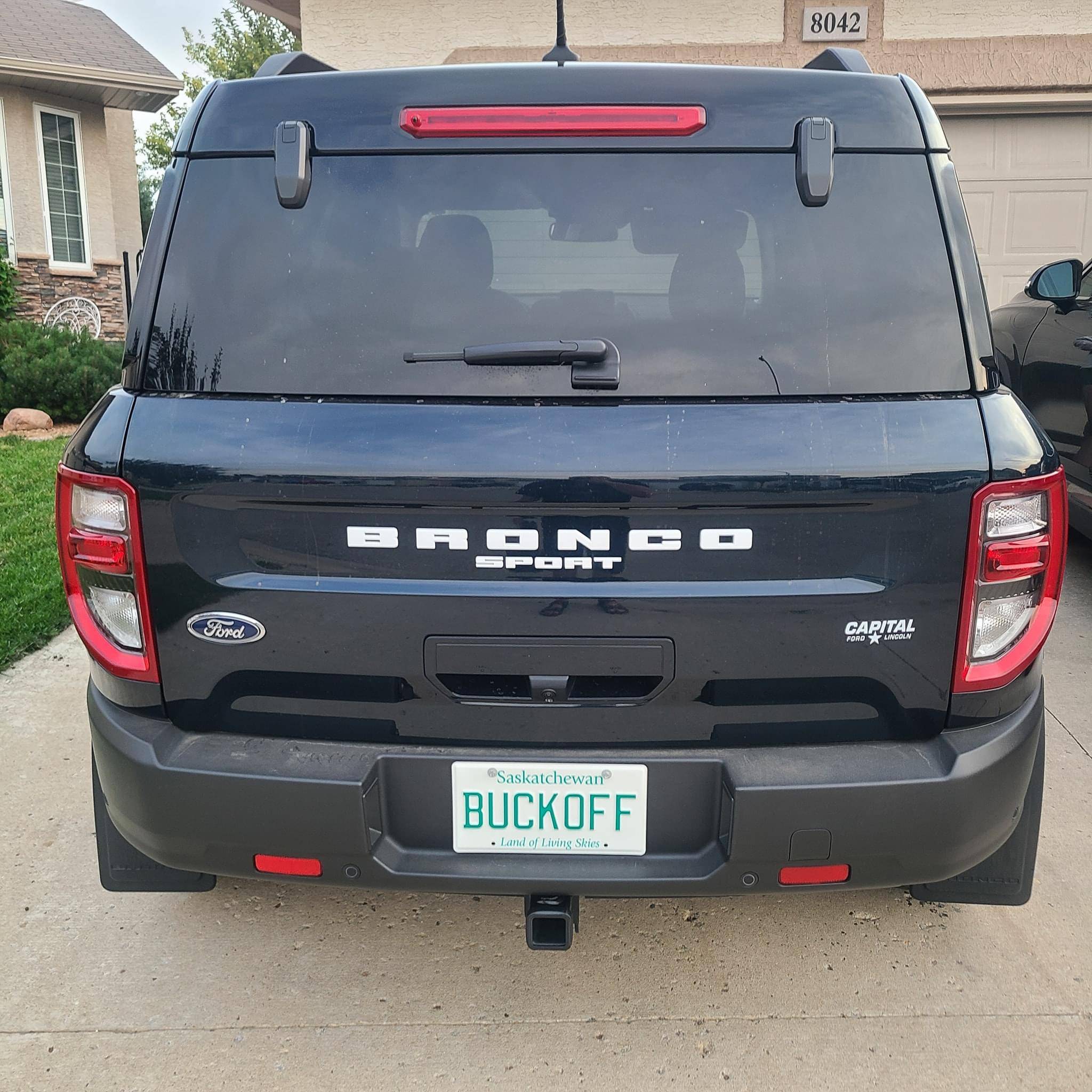 Ford Bronco Sport Vanity Tags IMG_5346