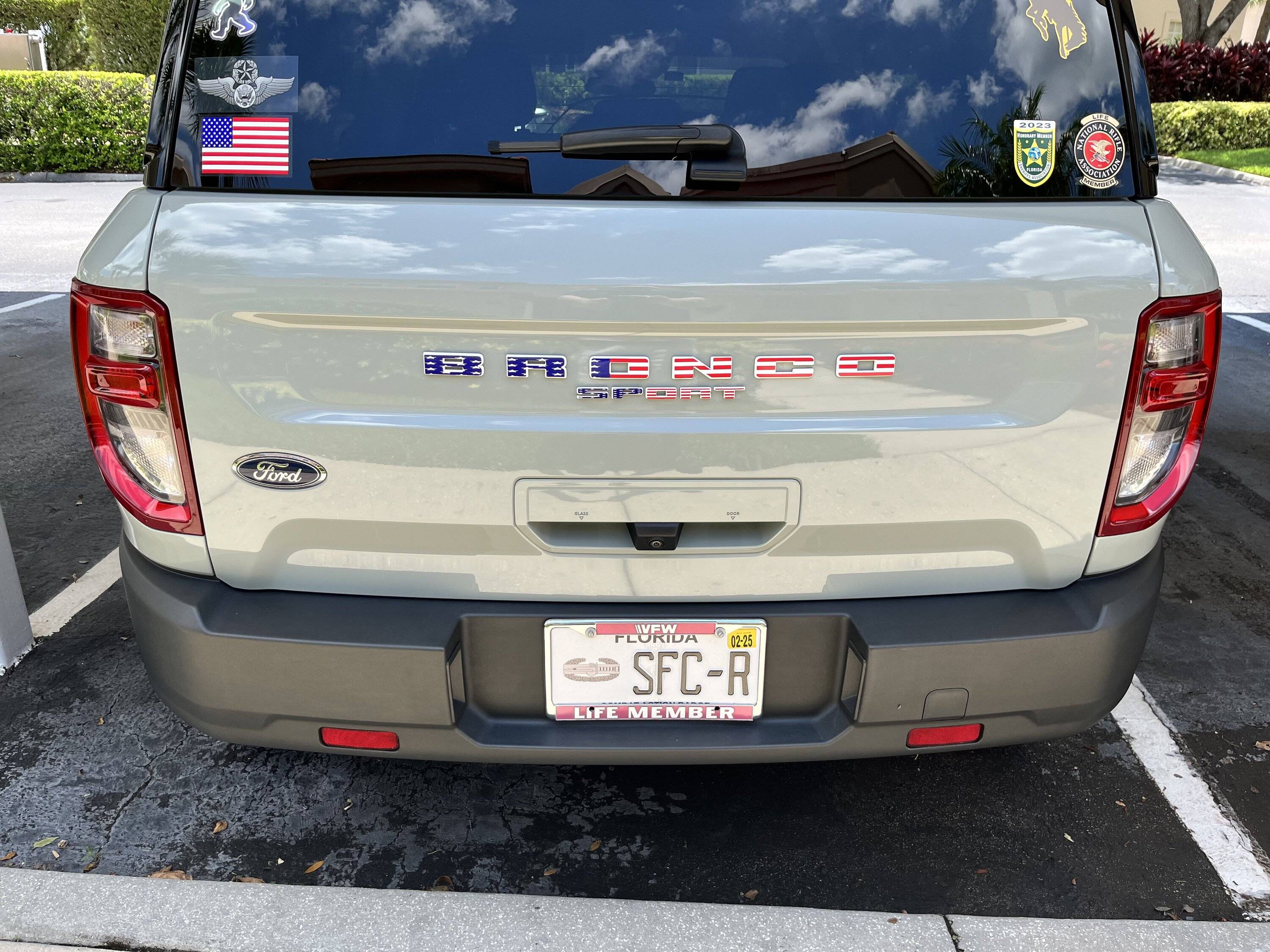 Ford Bronco Sport Vanity Tags IMG_0169