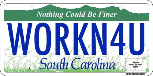 Ford Bronco Sport Vanity Tags Personalized