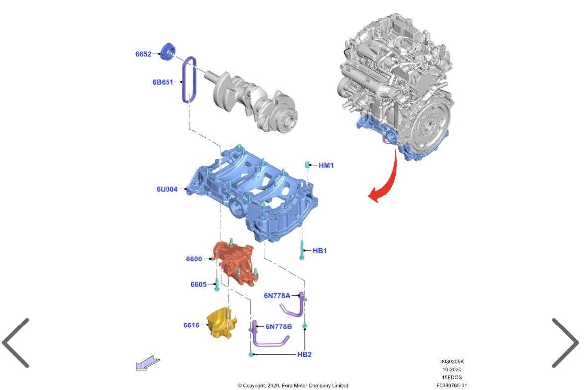 Ford Bronco Sport Timing Belt 1.5L Replacement IMG_0829