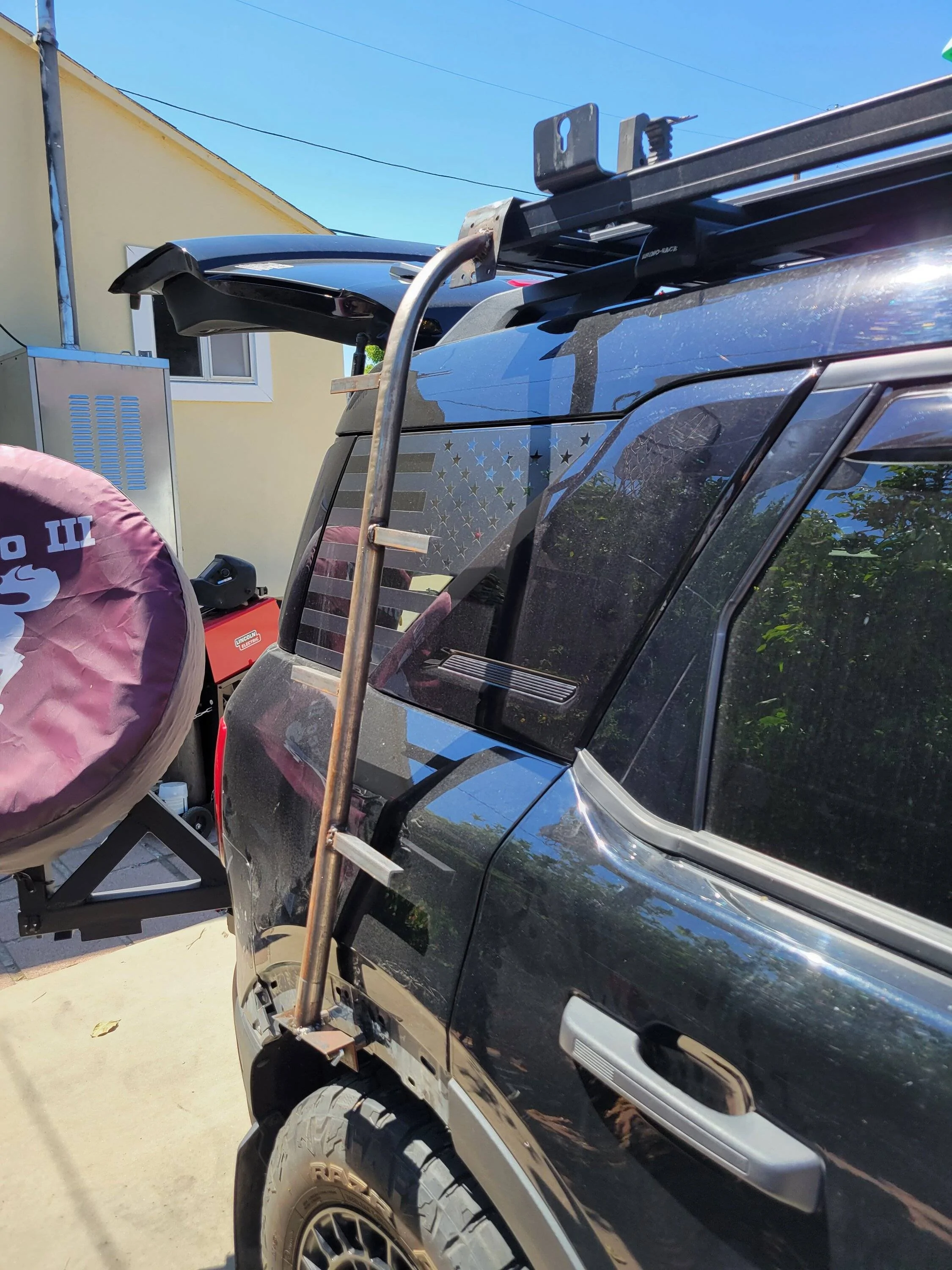 Ford Bronco Sport Side ladders & Jerry Can holders recommendations? 20230908_115907