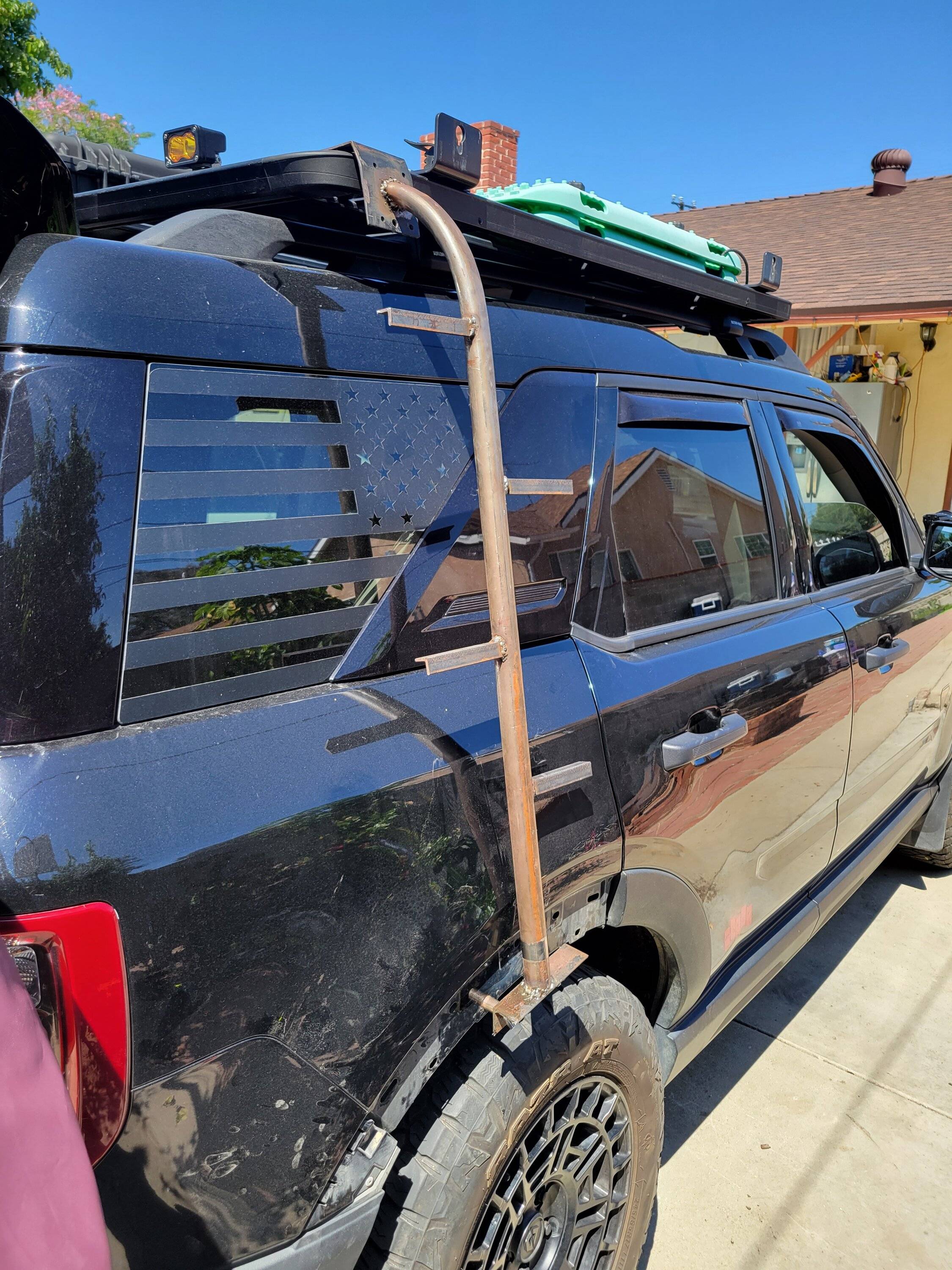 Ford Bronco Sport Side ladders & Jerry Can holders recommendations? 20230908_115914