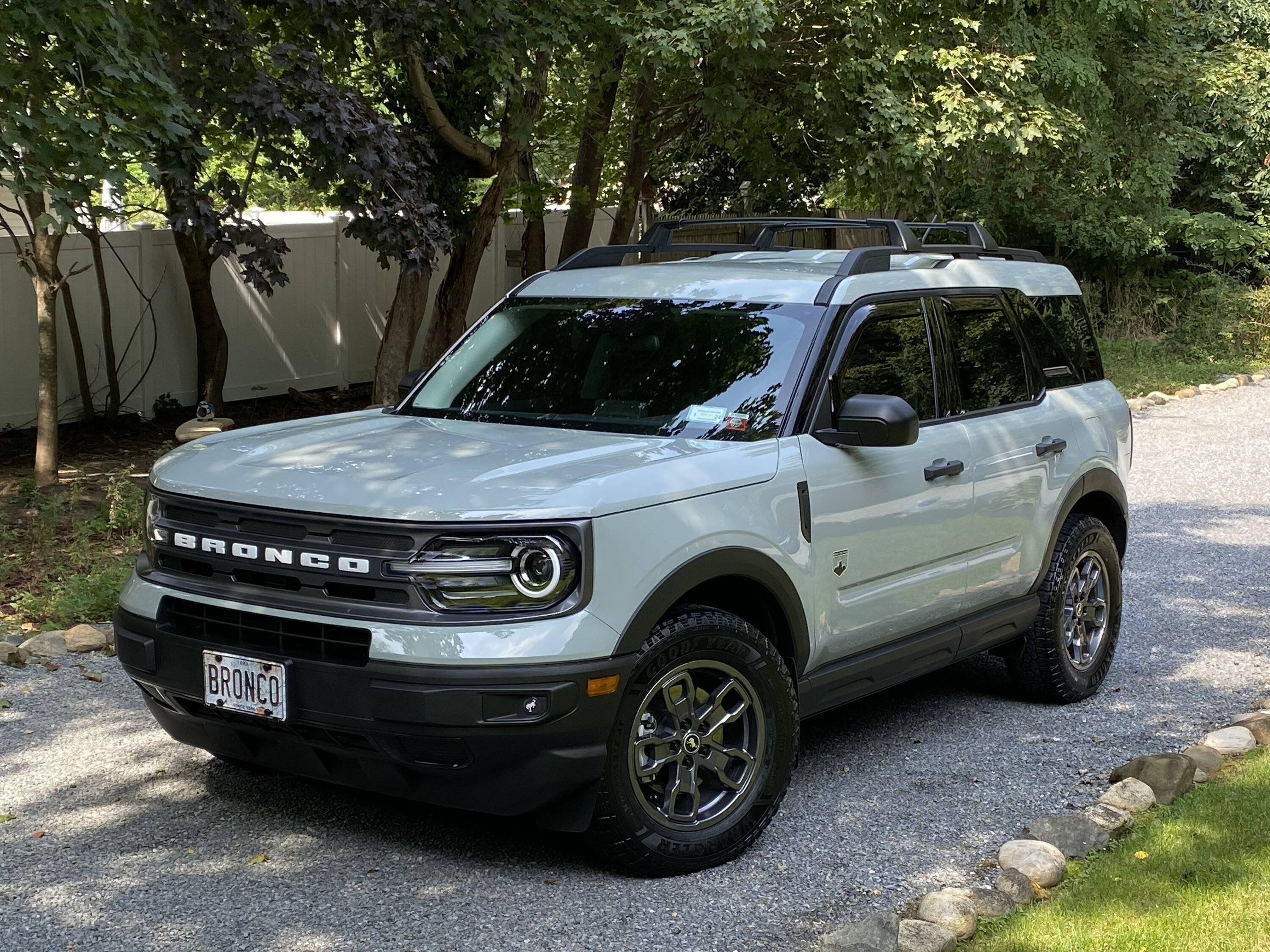 Ford Bronco Sport New Shoes -- Goodyear Wrangler Workhorse AT 245/65/17 IMG_2190
