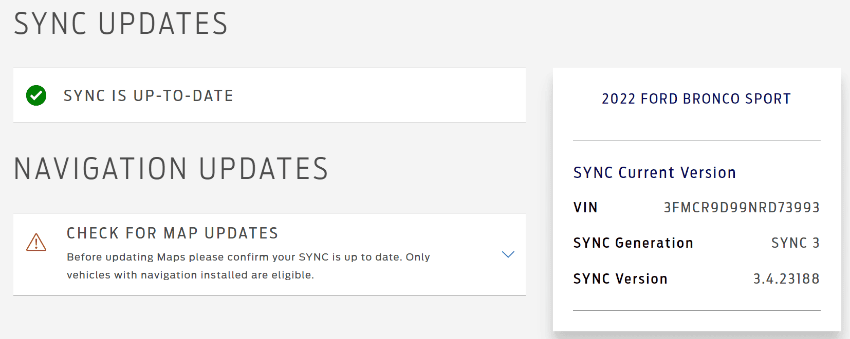 Ford Bronco Sport Sync 3.4 Build 23188 Now Available 9/2/23 Screenshot (126)