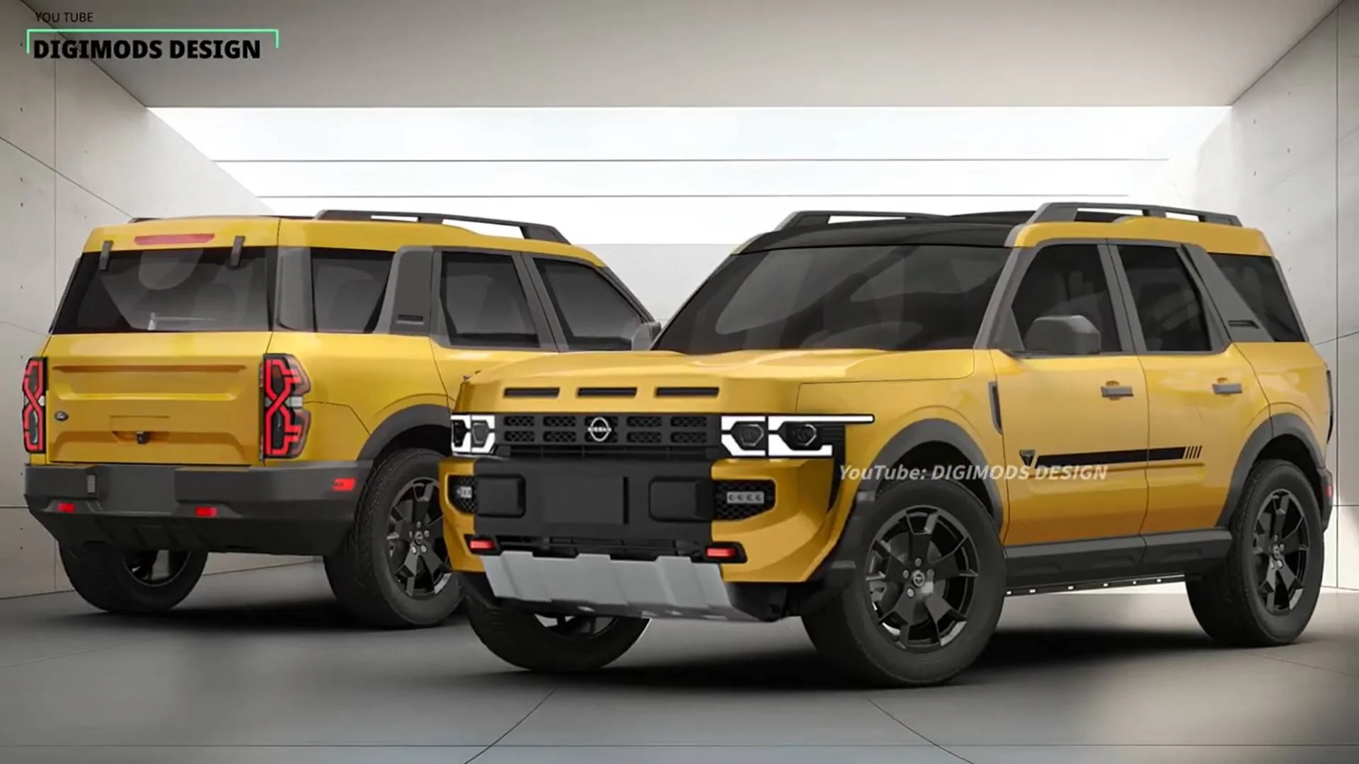 Ford Bronco Sport Artist-Created Competitior Concept: Third-Gen Nissan Xterra all-new-third-gen-nissan-xterra-looks-quirky-enough-to-scare-the-ford-bronco-sport-220761_1