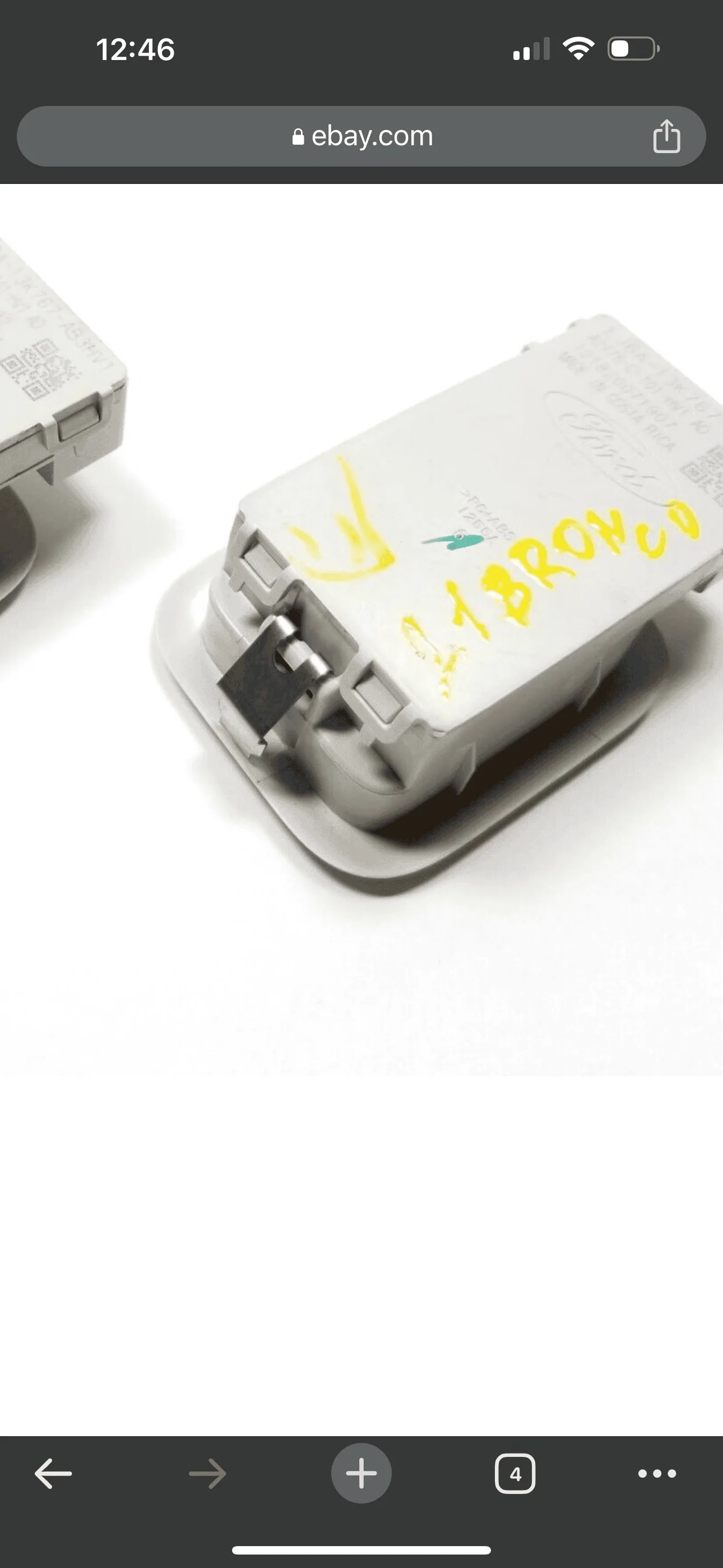 Ford Bronco Sport Rear dome light removal HELP IMG_2042