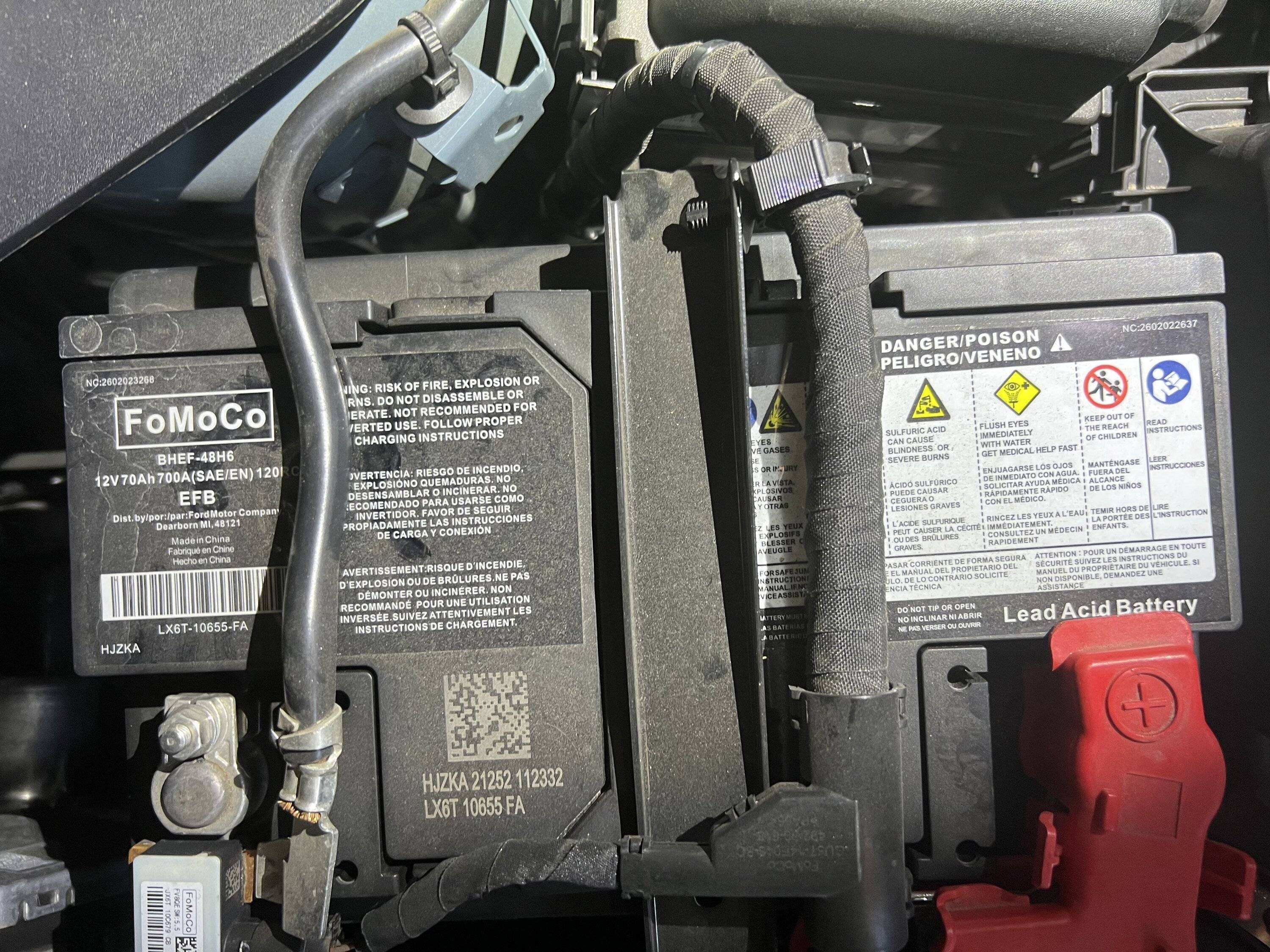 Ford Bronco Sport I'm thinking about changing the stock battery to a AGM type battery 1694699539378