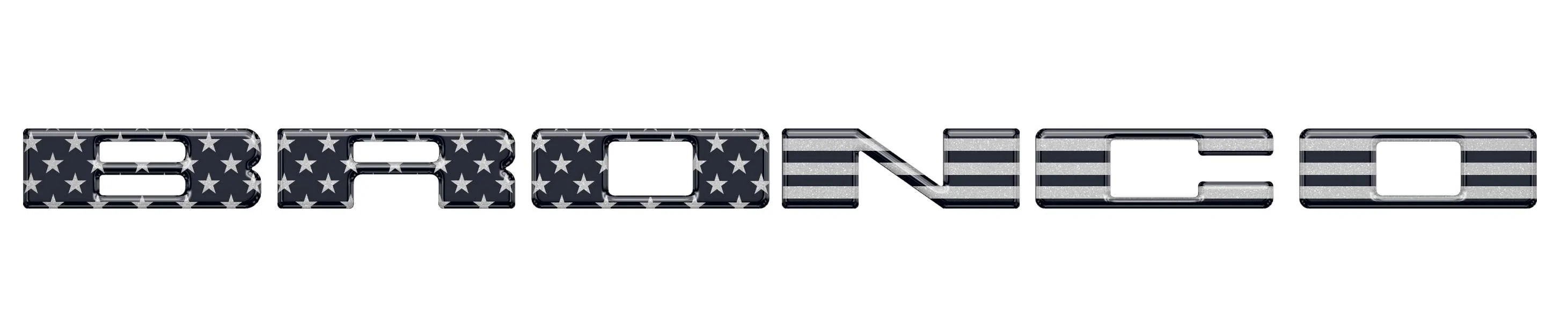 Ford Bronco Sport Oracle LED Grille "Bronco" Lettering Installed on Bronco Sport Badlands BRO015-GTO-047-G 