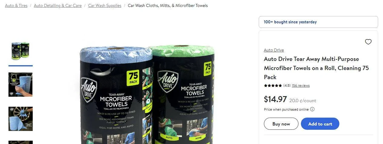 Ford Bronco Sport Microfiber cloths Captur