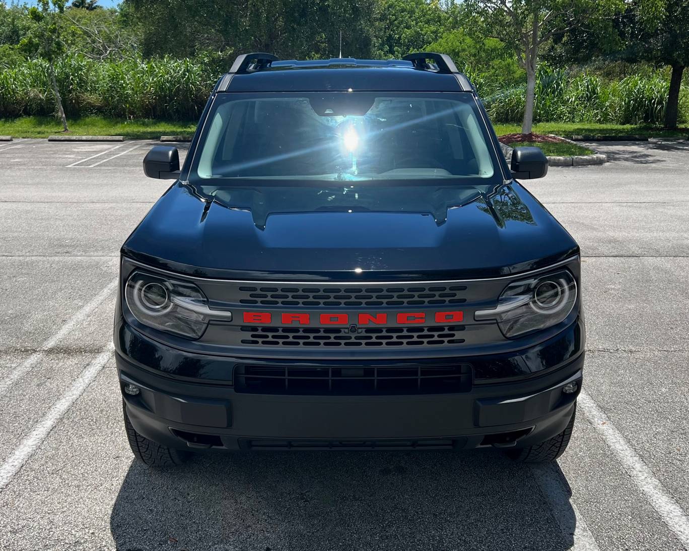 Ford Bronco Sport 2024 Badlands order - graphics questions... Front red letterin