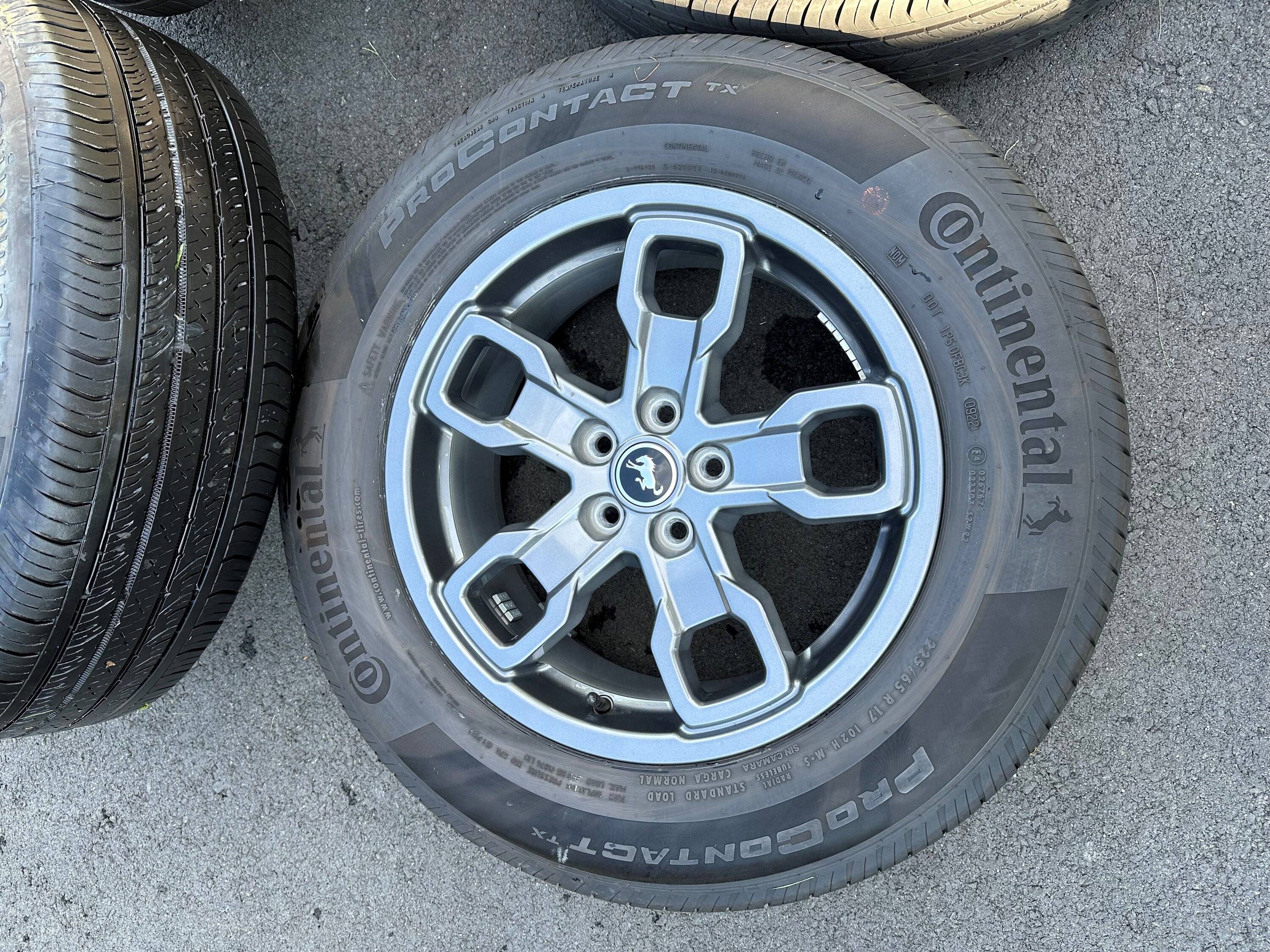 Ford Bronco Sport 2022 BIG BEND OEM WHEEL SET FOR SALE $450 tires5