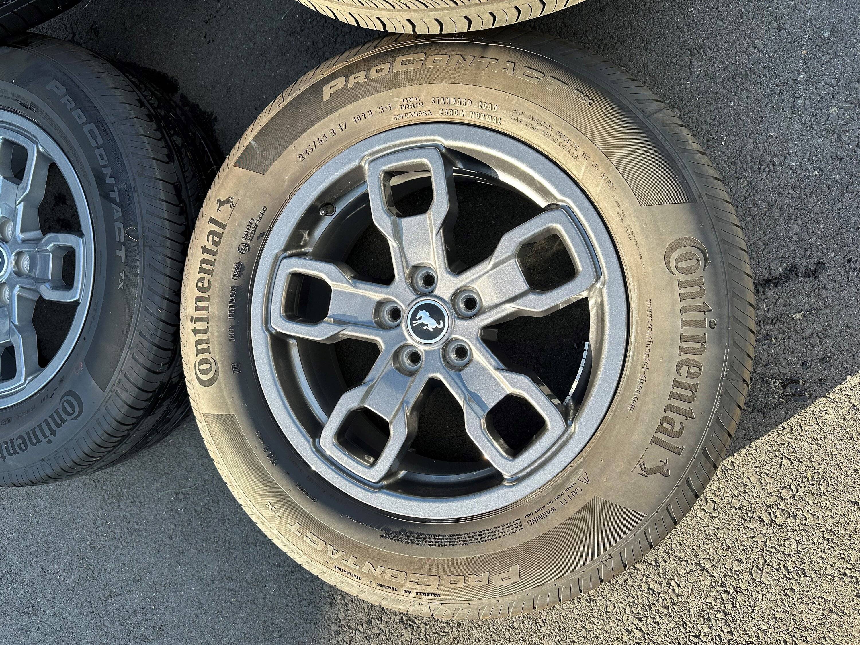Ford Bronco Sport 2022 BIG BEND OEM WHEEL SET FOR SALE $450 tires6