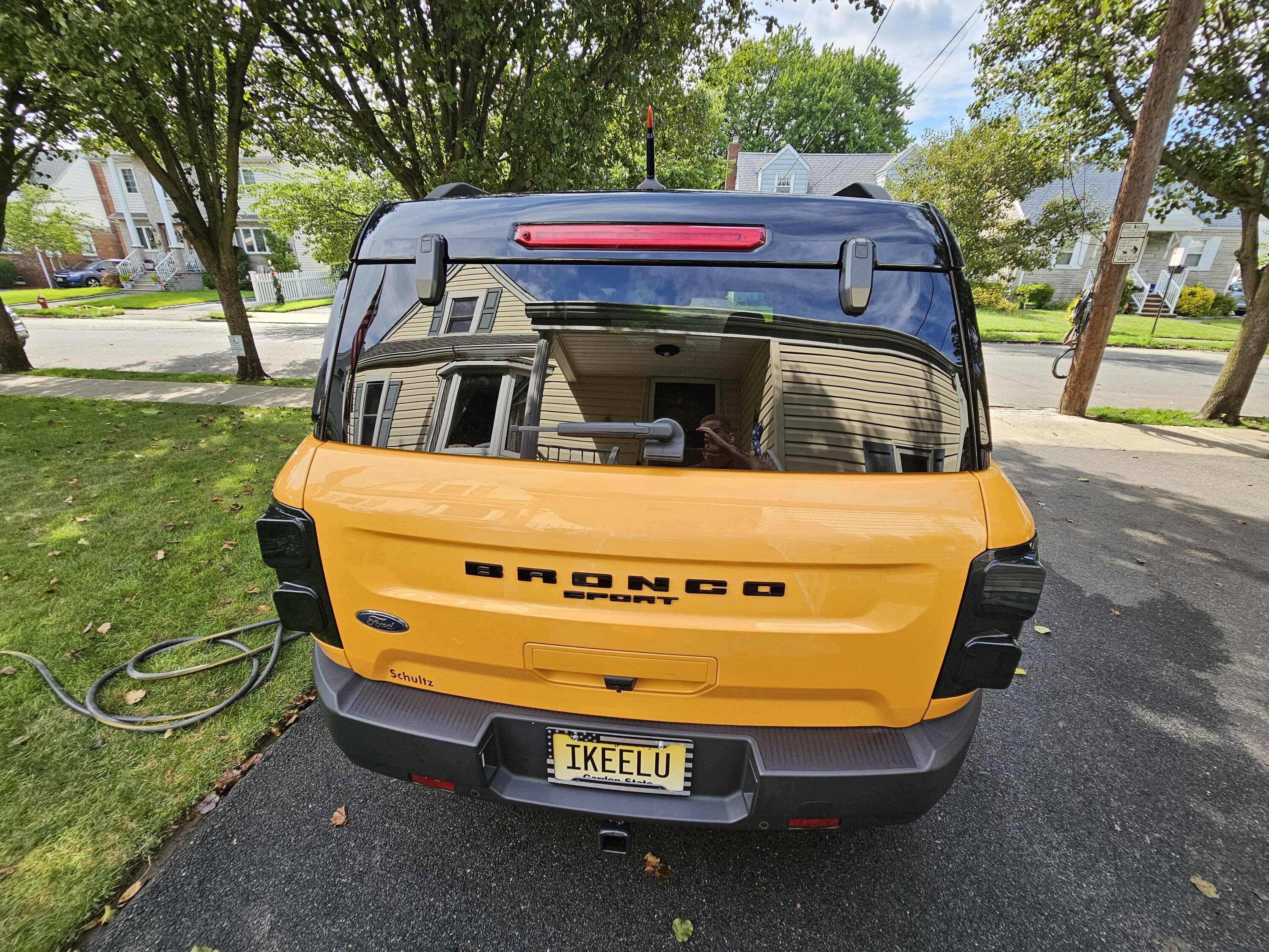 Ford Bronco Sport Aftermarket rear tail lights installed 20230722_162008