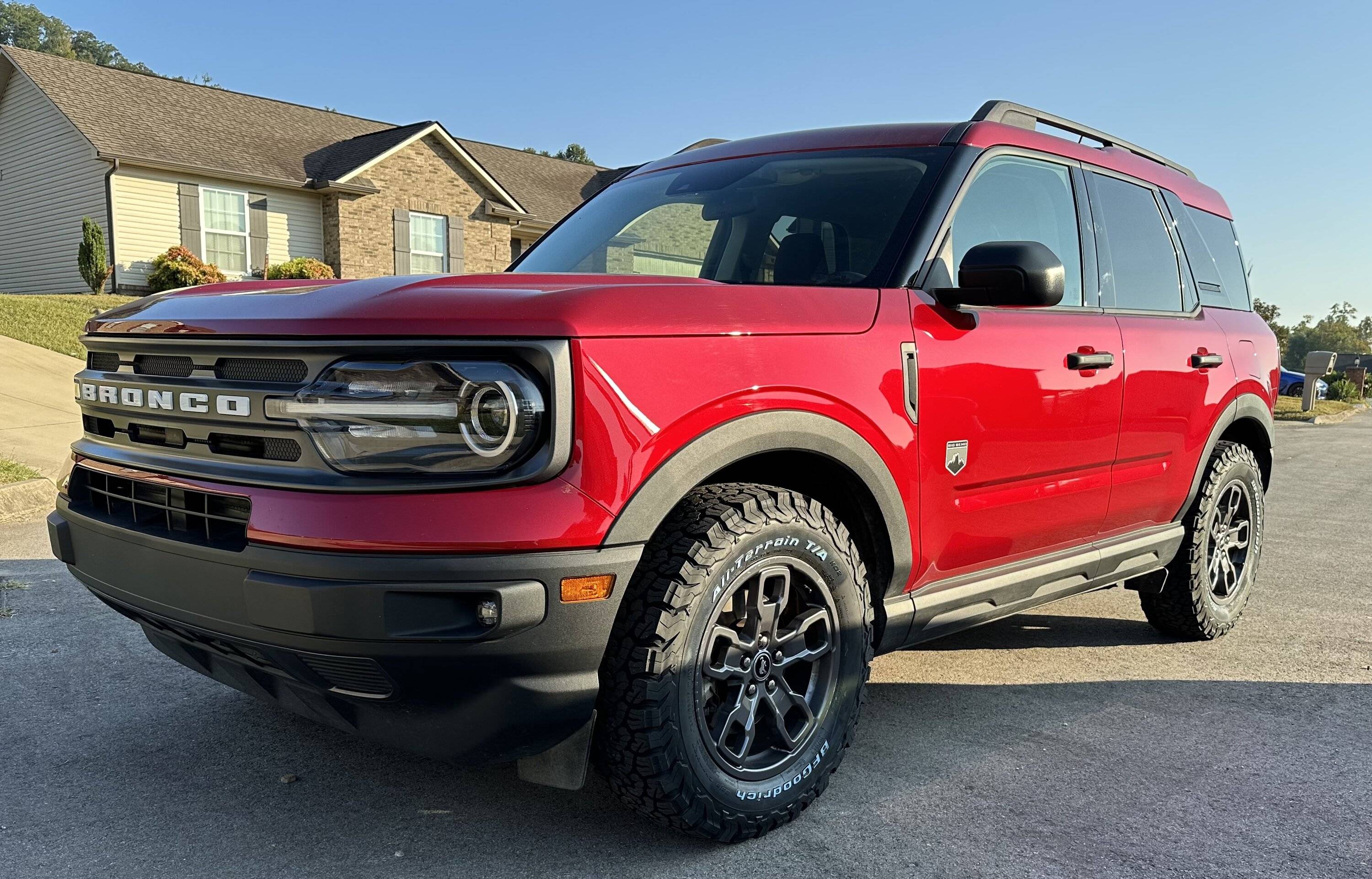 Ford Bronco Sport Red Bronco Sport Build IMG_1044