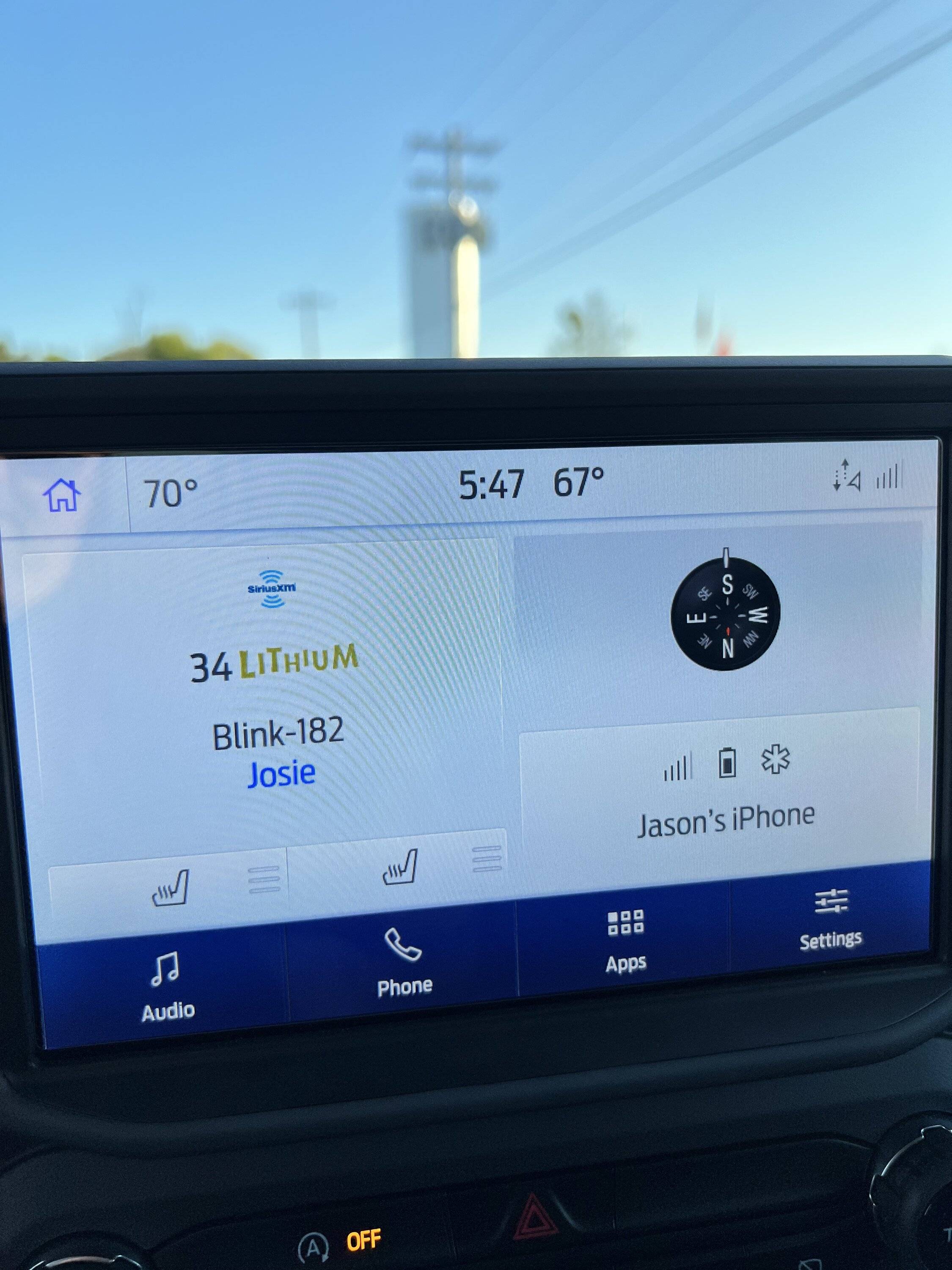 Ford Bronco Sport Question about heated seats icons on the dash IMG_4722