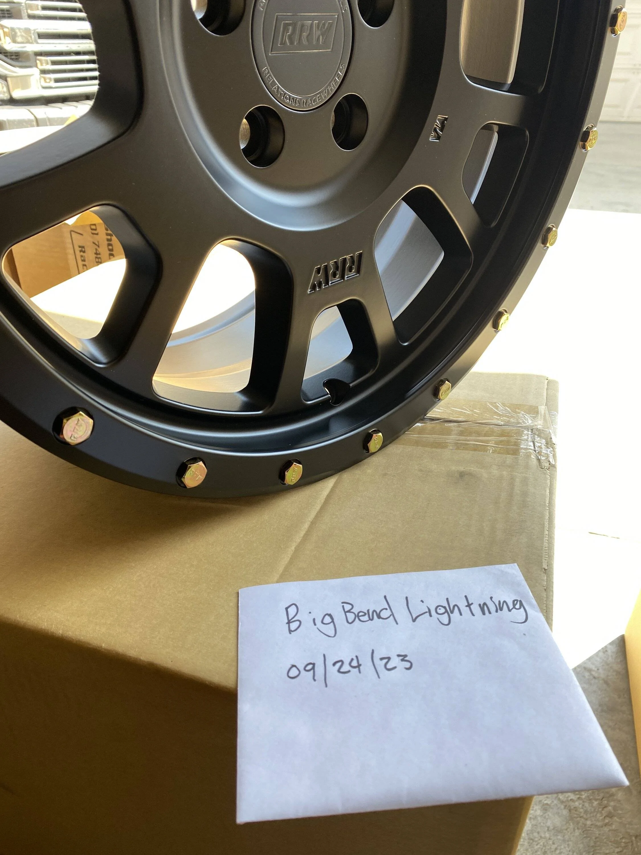 Ford Bronco Sport Set of 17x8 +32 RRW RR5-V (Matte Black) - $560 IMG_8016