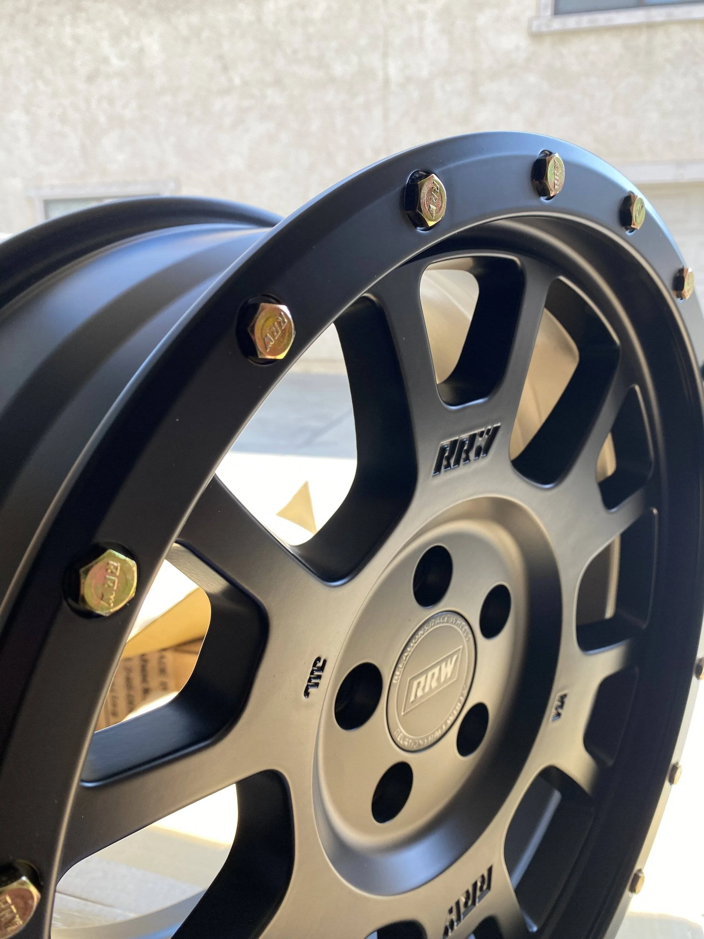 Ford Bronco Sport Set of 17x8 +32 RRW RR5-V (Matte Black) - $560 IMG_8017