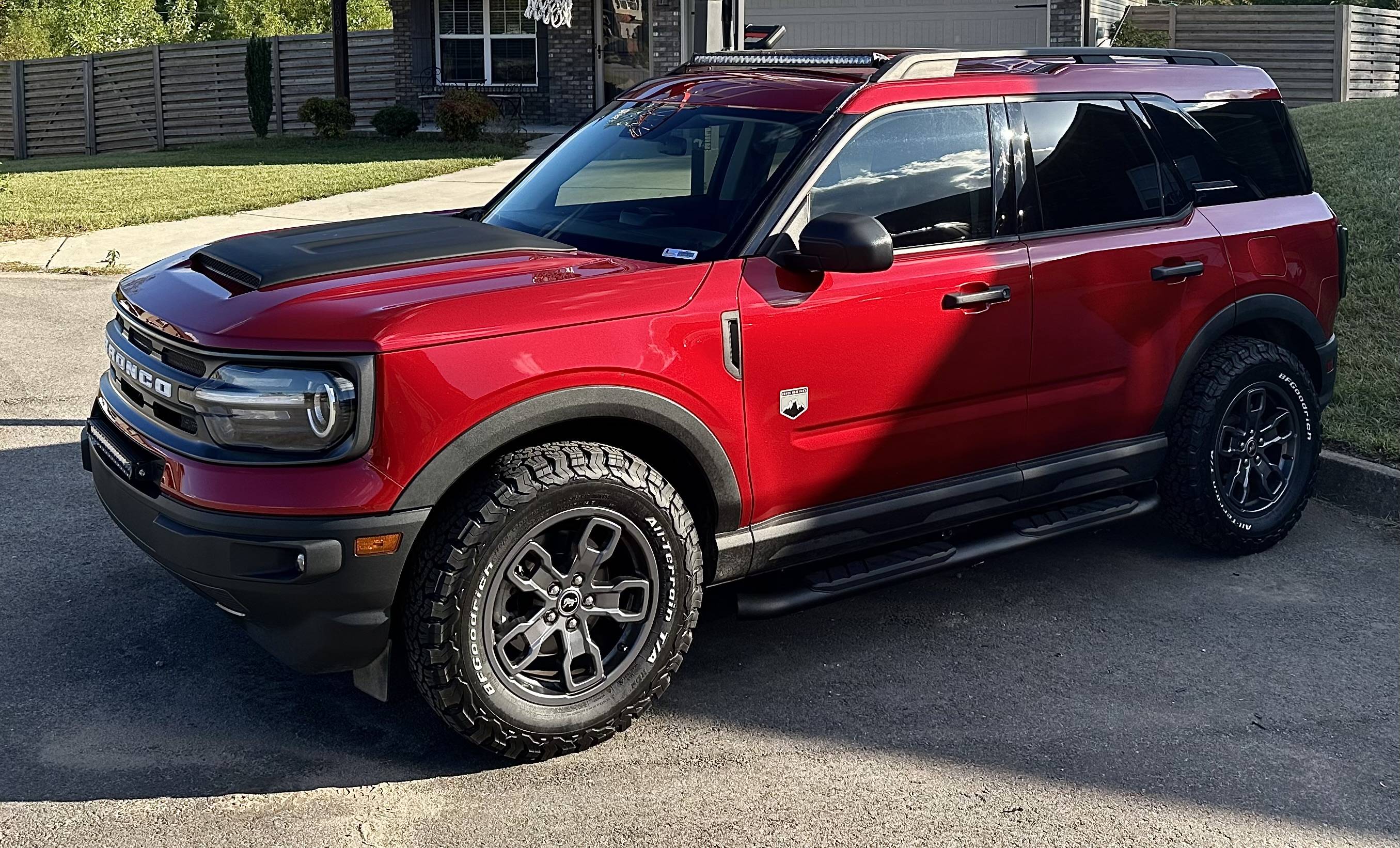 Ford Bronco Sport 245 instead of 225 tires IMG_1279