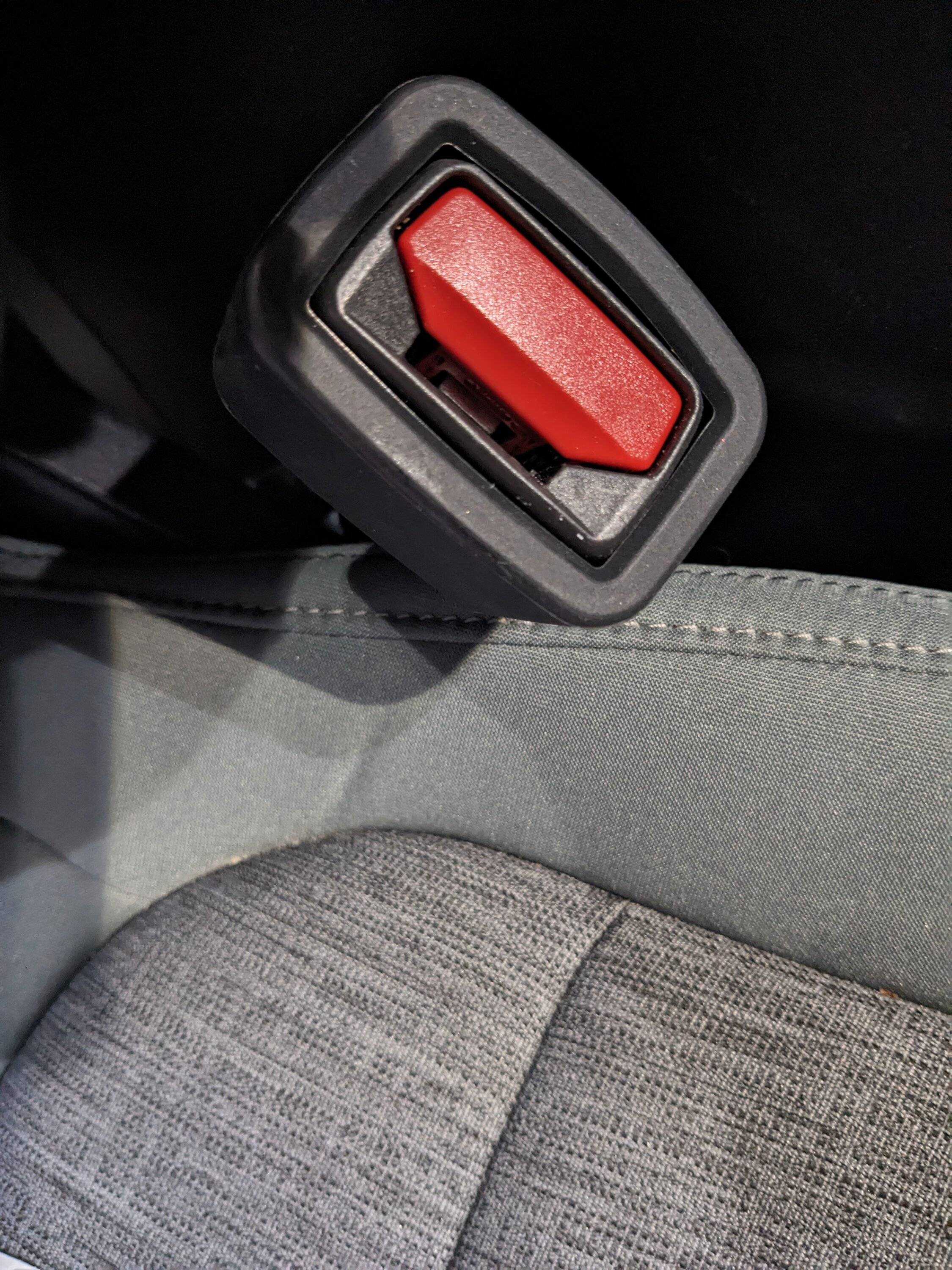Ford Bronco Sport Seat Belt Buckle Scratch Prevention - Solution! PXL_20231007_003152092