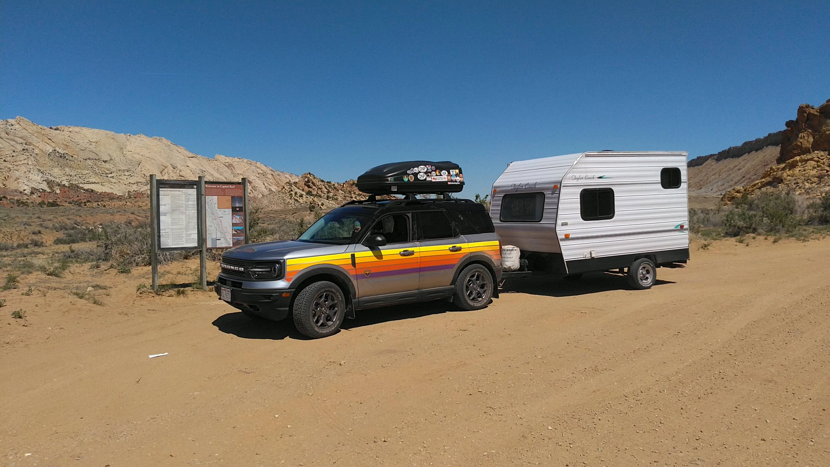 Ford Bronco Sport Anyone towing The Grand Ascape ST by Aliner? KIMG3098