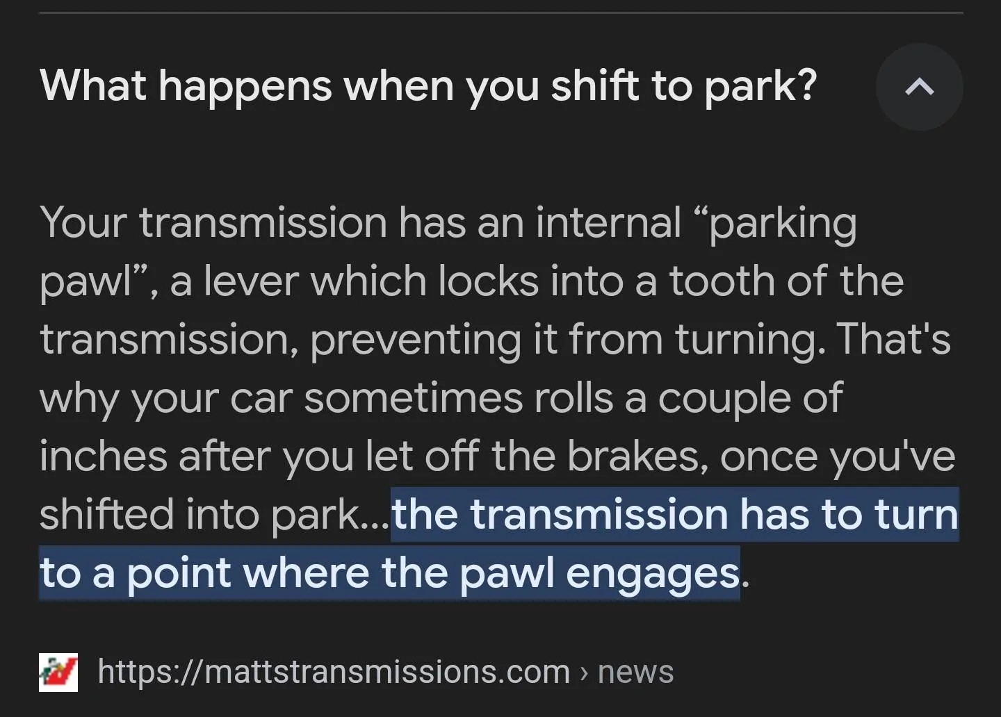 Ford Bronco Sport Vehicle Moves/Rocks after putting into Park Screenshot_20231011_094732