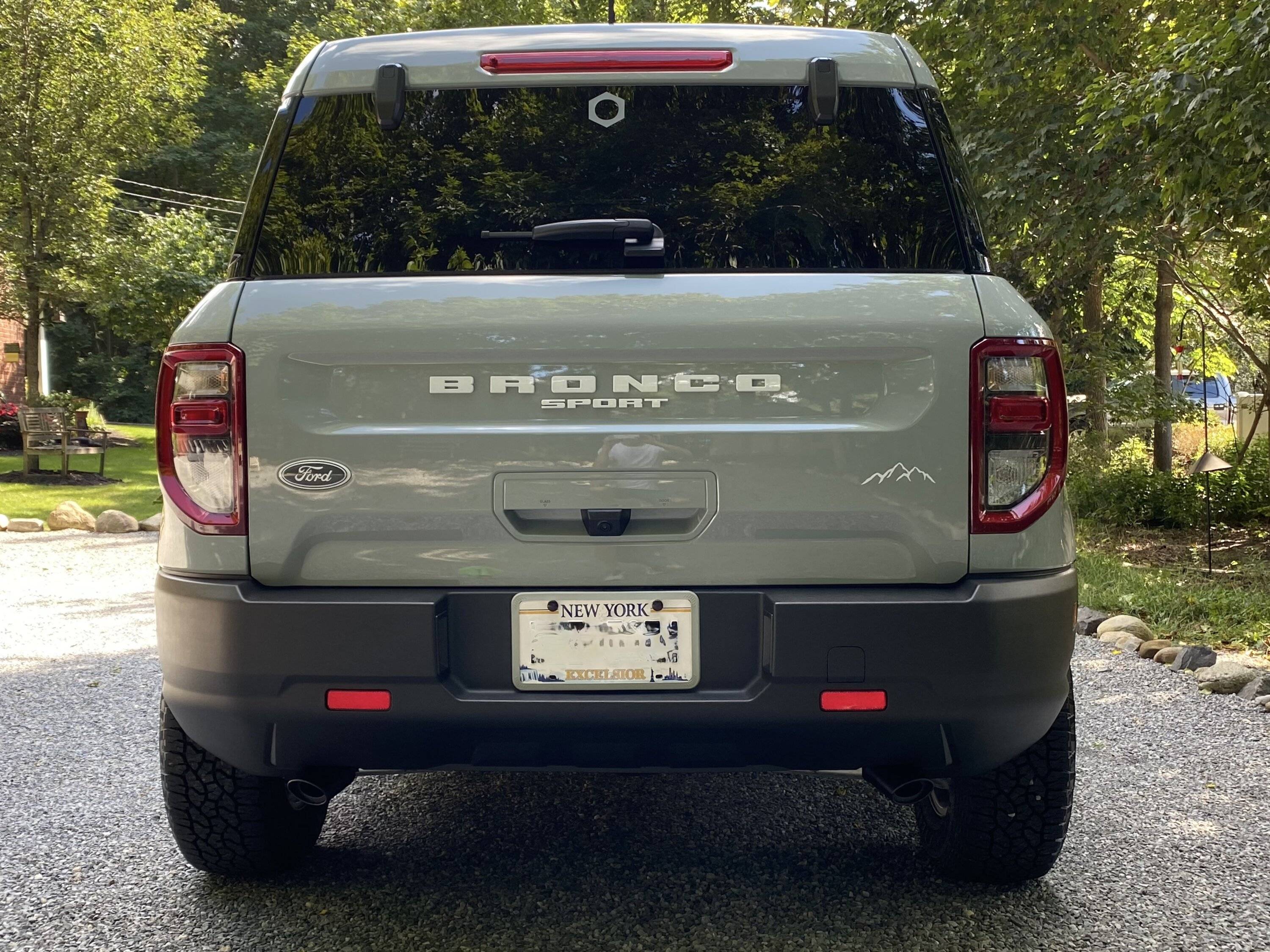 Ford Bronco Sport Love my new Bronco emblem IMG_2198
