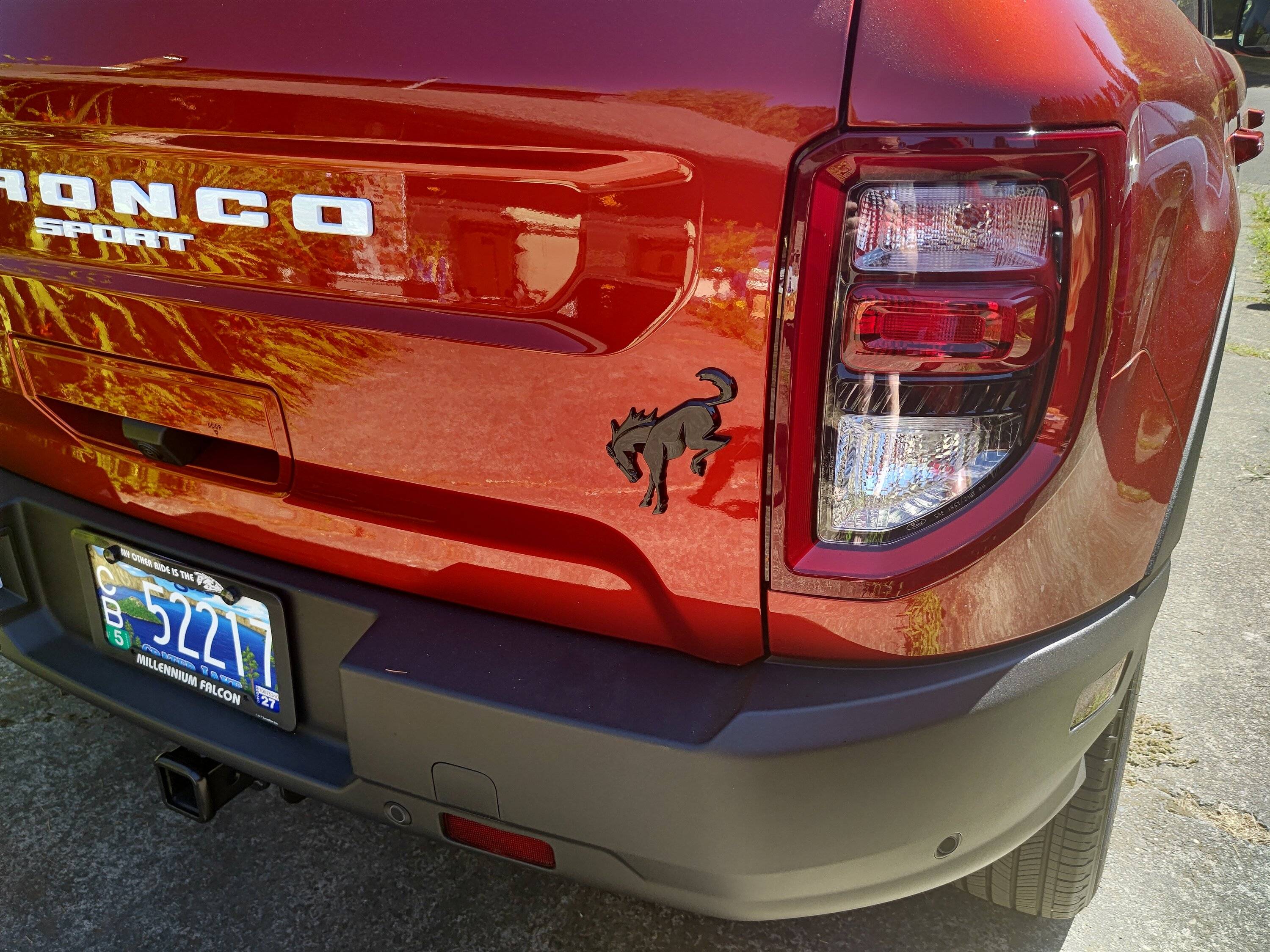 Ford Bronco Sport Love my new Bronco emblem IMG_20230716_105717