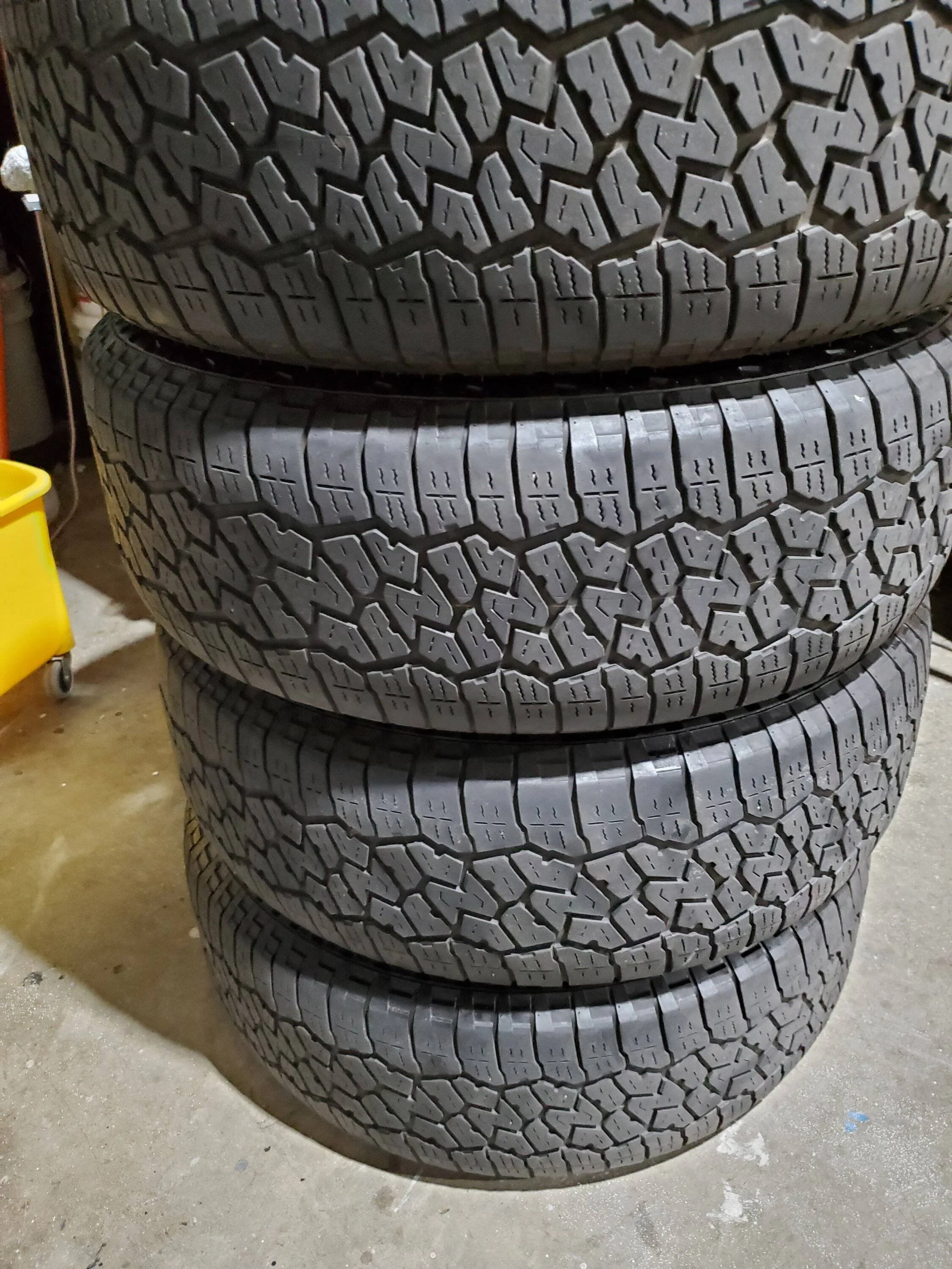 Ford Bronco Sport Used falken wildpeak A/3tw. 235/65/17 set of 4 $200 20231010_153821