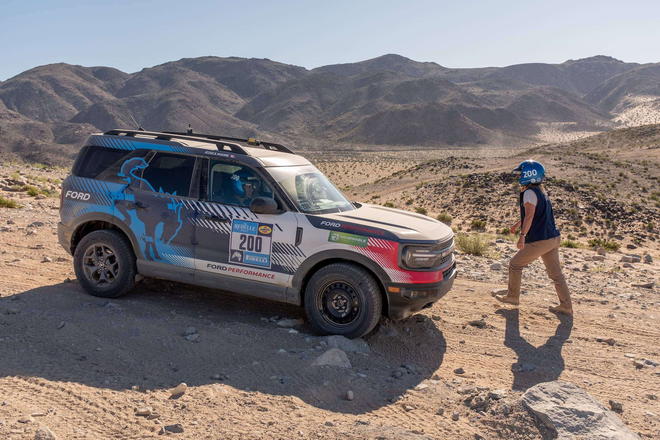 Ford Bronco Sport Bronco Sport Earns 4th Consecutive Win in Rebelle Rally Desert Competition Rebelle Rally Team 200 Day 6_4